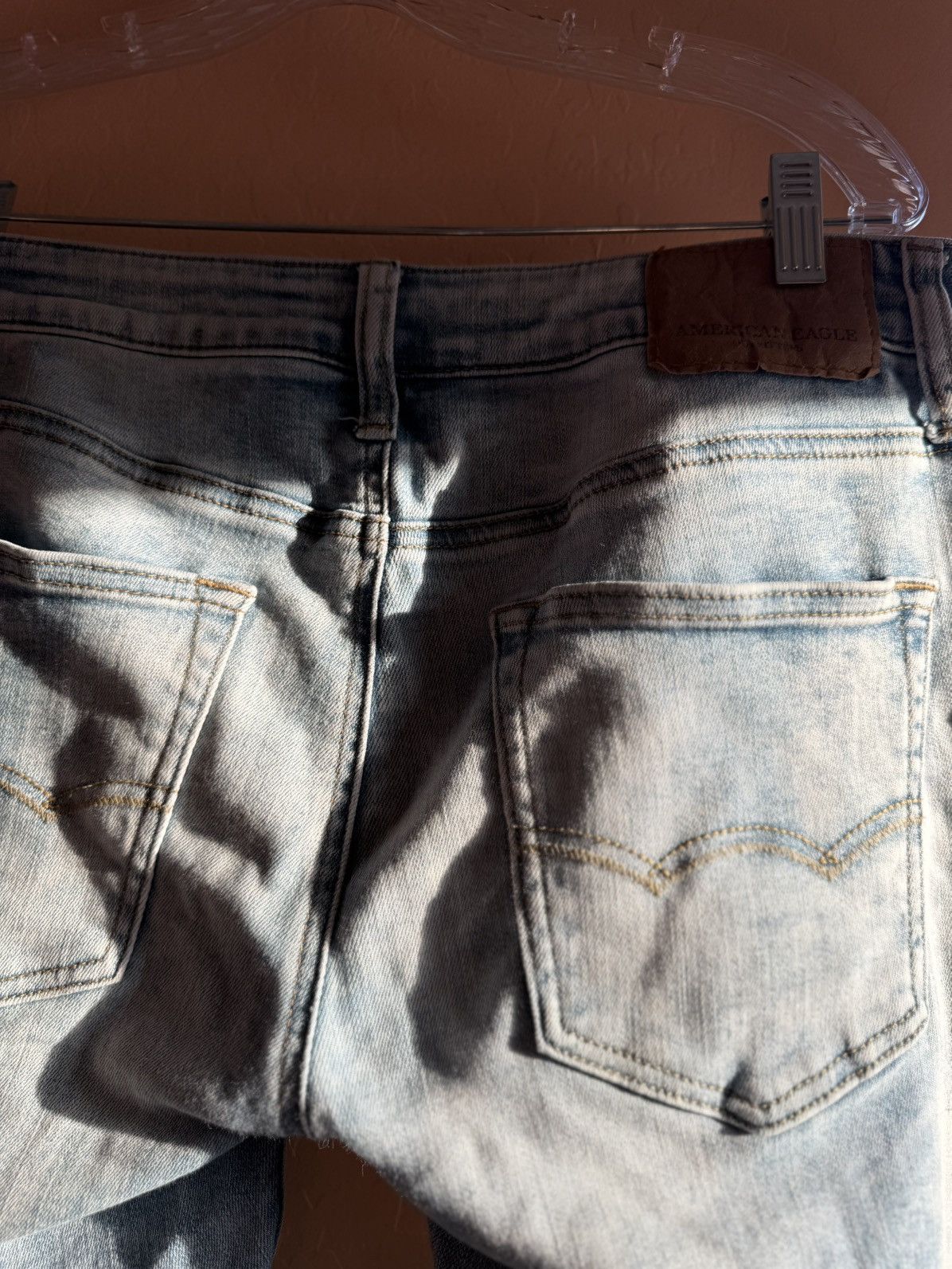 American Eagle Outfitters American Eagle Next Level Flex Jeans - Light Wash Size US 30 / EU 46 - 5 Thumbnail