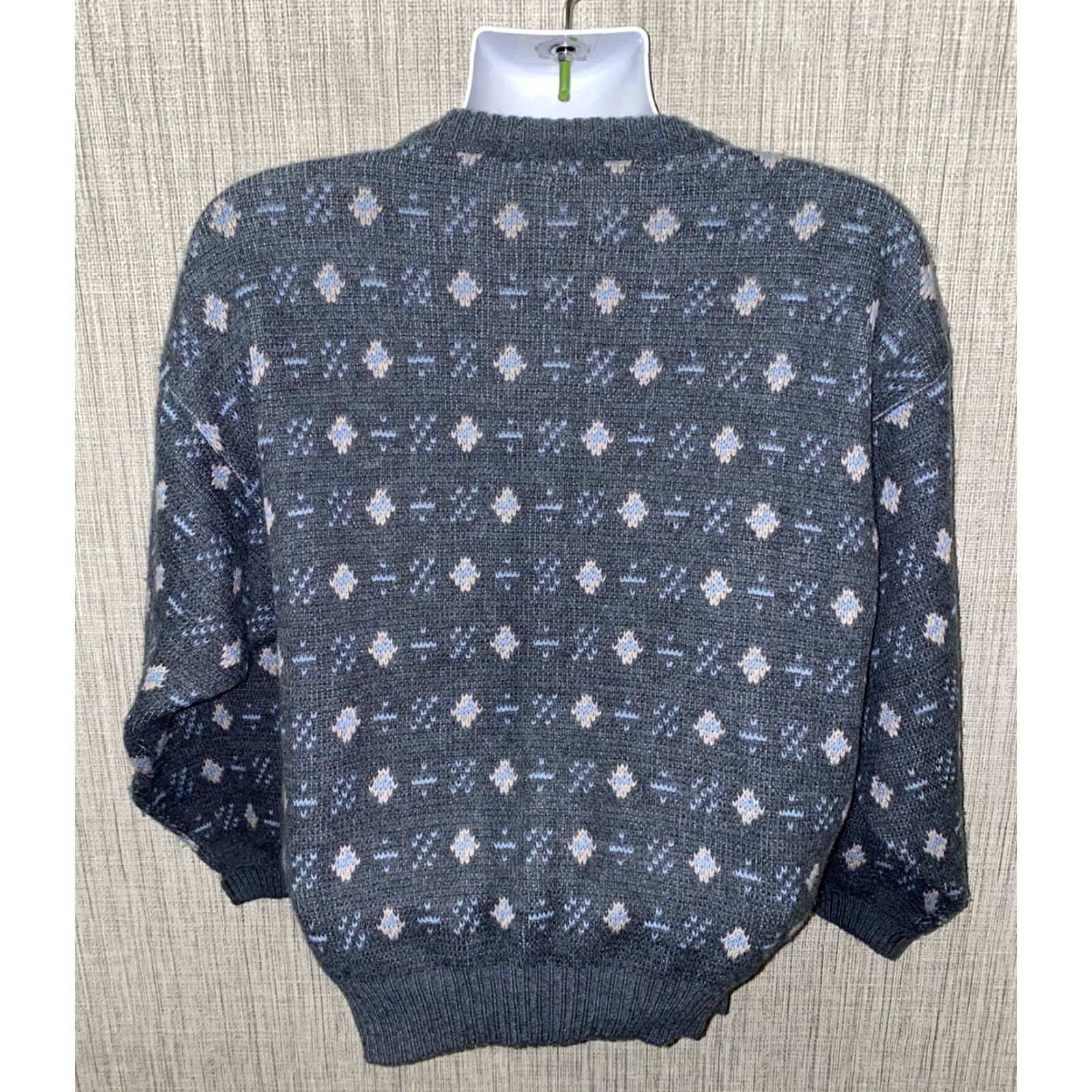 Vintage Tandem Mens Gray Crewneck Wool Alpaca Blend Sweater Size M Size US M / EU 48-50 / 2 - 5 Thumbnail