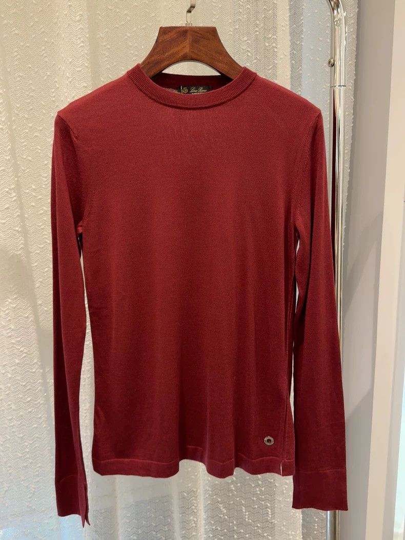 Loro Piana LORO PIANA Round neck knit top Size XS / US 0-2 / IT 36-38 - 1 Thumbnail