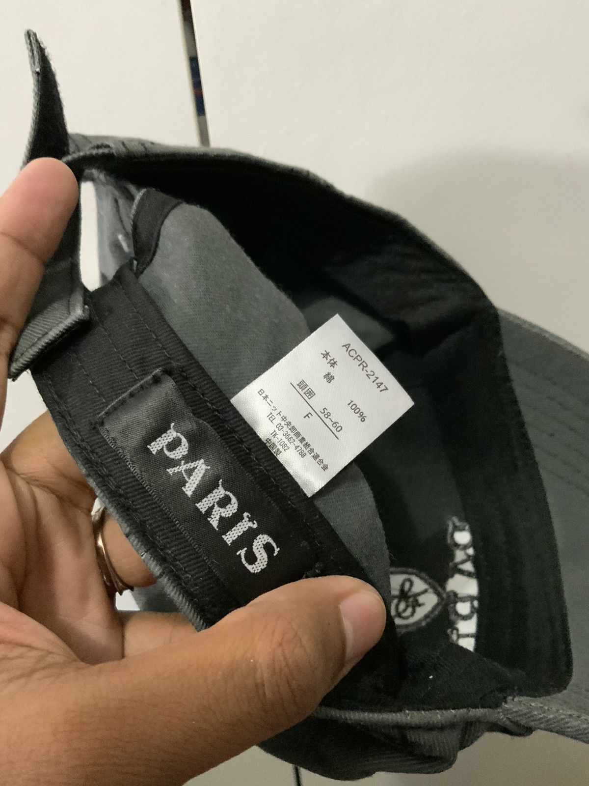Japanese Brand Paris Black Label Fade Hat Size ONE SIZE - 11 Thumbnail