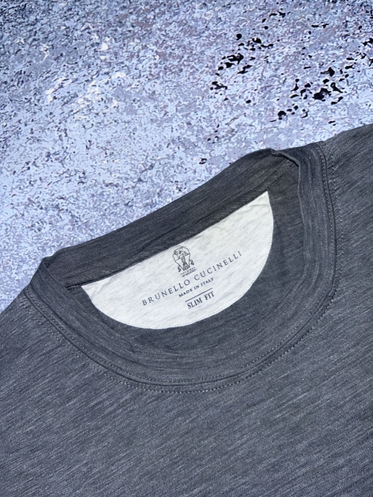 Brunello Cucinelli Luxury Brunello Cucinelli Men's T-shirt Silk Made in Italy Size US M / EU 48-50 / 2 - 3 Thumbnail