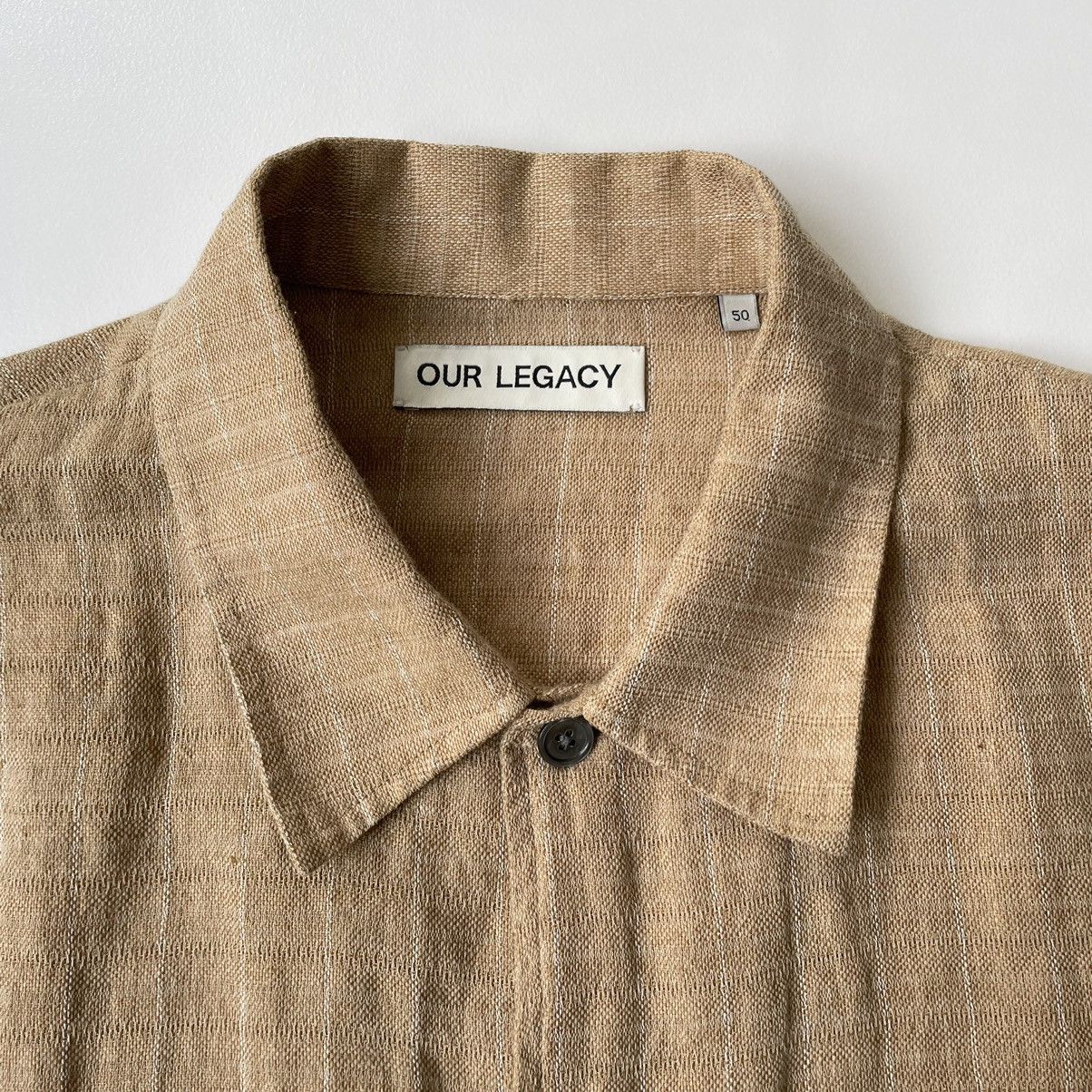 Our Legacy ‘Grid Check Linen’ Elder Shirt Size US S / EU 44-46 / 1 - 4 Thumbnail