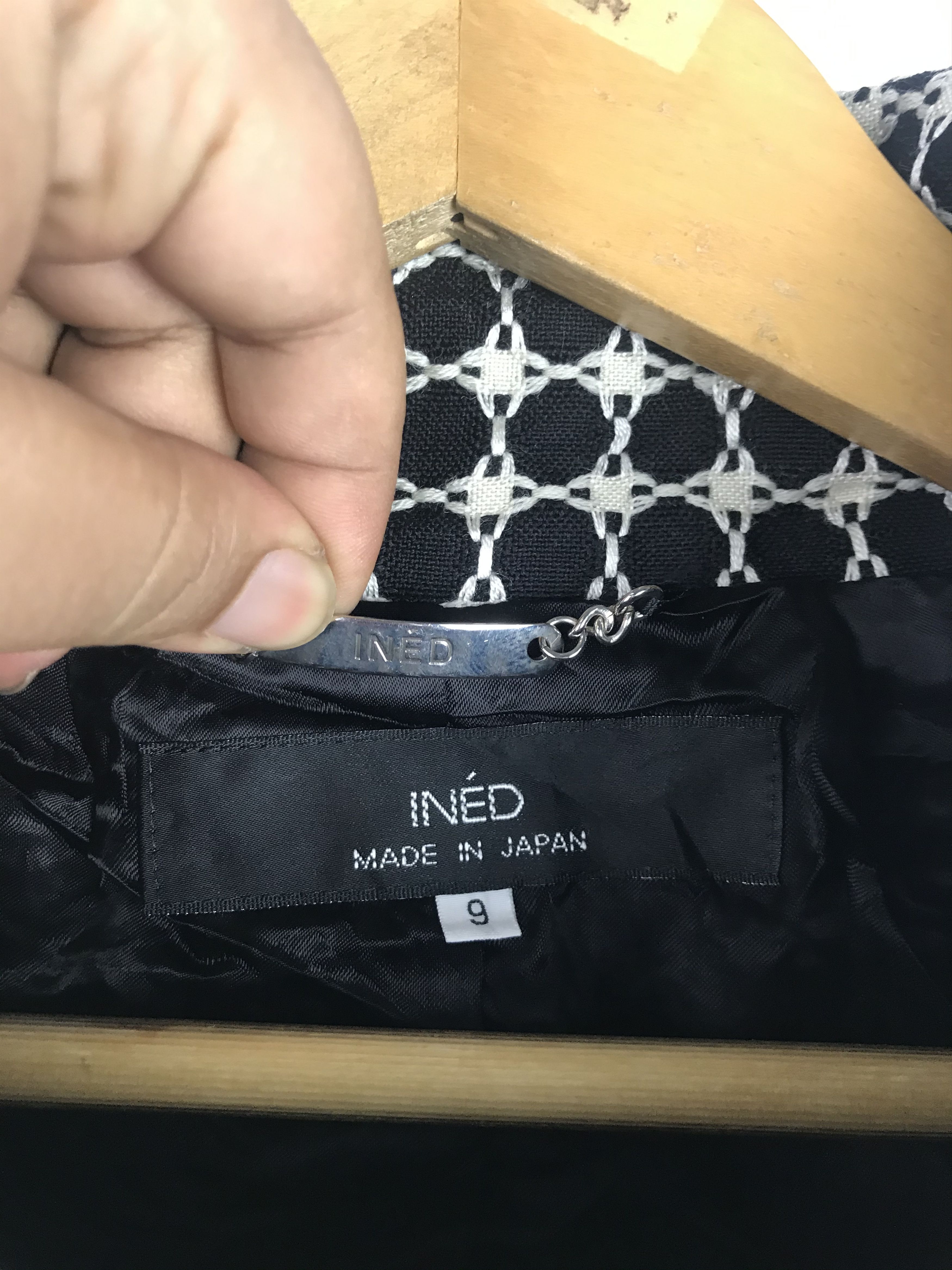 Japanese Brand × Vintage × Yohji Yamamoto Vintage Ined Yohjiyamamoto Rare Design Crop Jacket Size S / US 4 / IT 40 - 4 Thumbnail