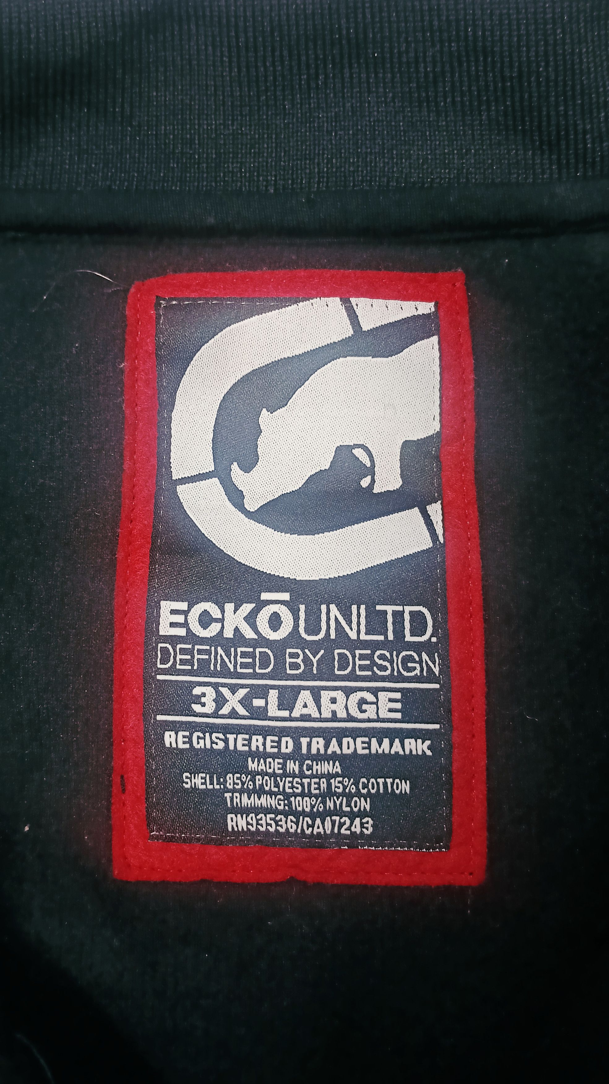 Ecko Unltd. Ecko Unlimited Black Track Jacket Size US XXL / EU 58 / 5 - 10 Thumbnail