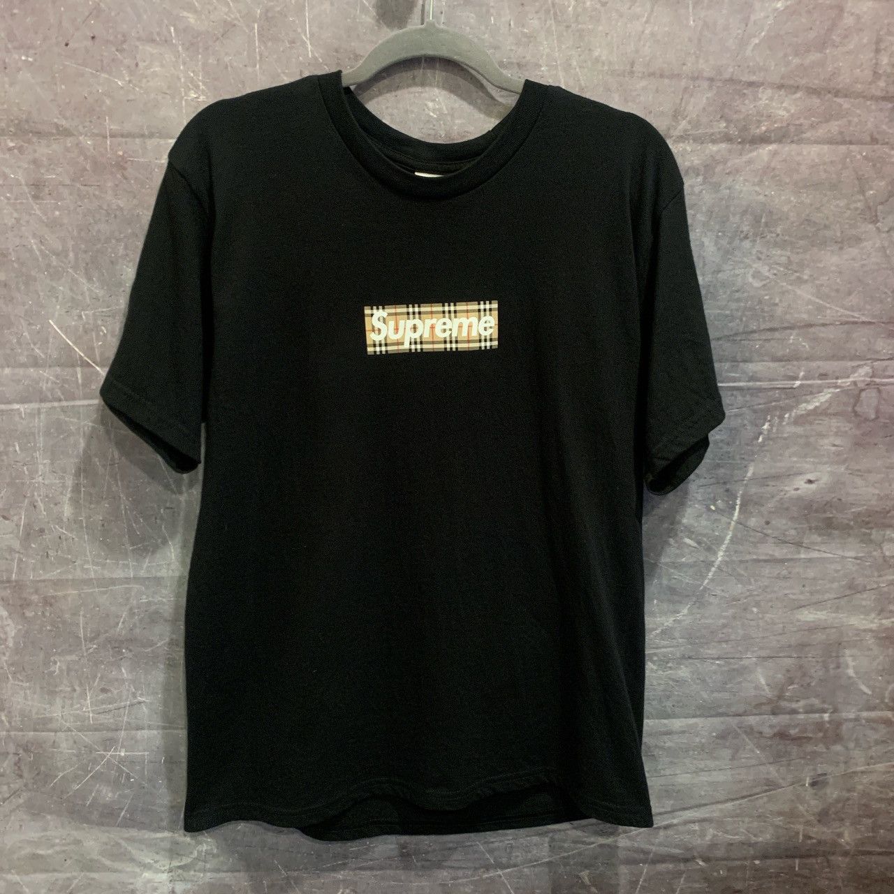 Supreme Supreme Burberry box logo shirt | Grailed