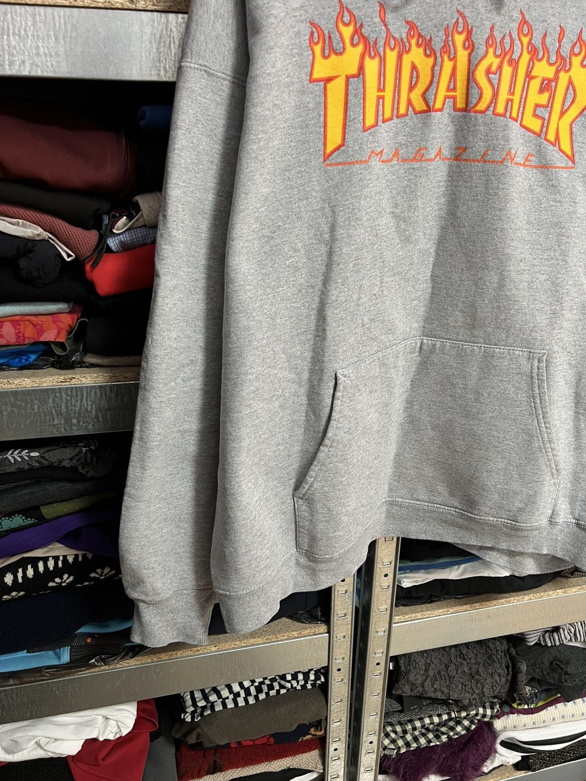 Thrasher Thrasher Magazine Hoodie L Skateboarding Pullover Flames Size US L / EU 52-54 / 3 - 3 Thumbnail