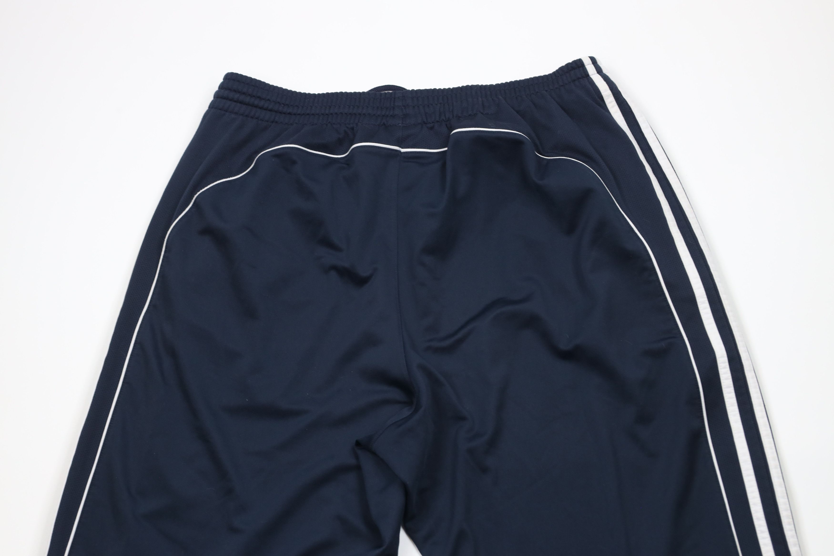 Adidas × Vintage Vintage Y2K Adidas Spell Striped Wide Leg Sweatpants Blue Size US 38 / EU 54 - 11 Thumbnail
