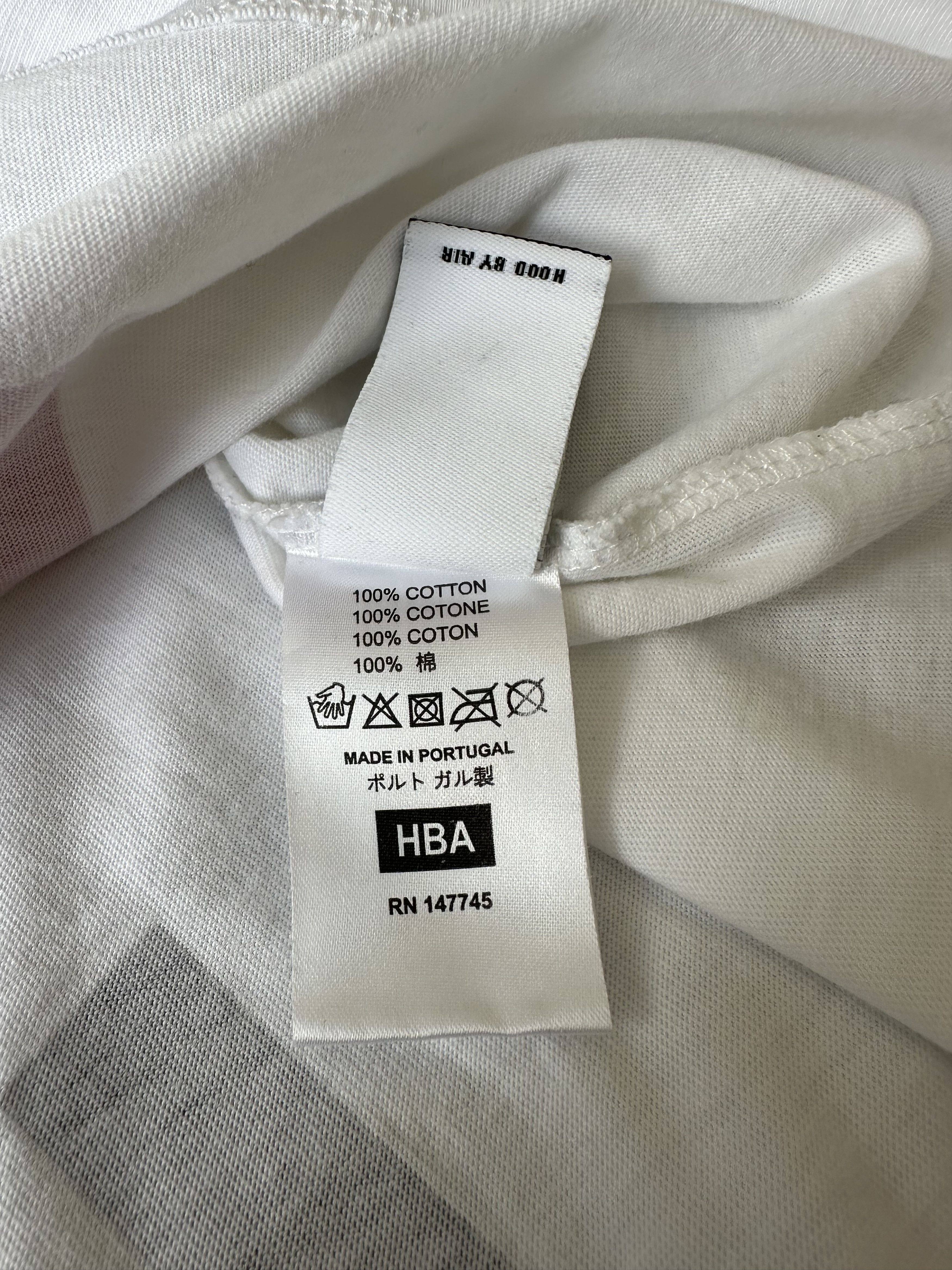 Hood By Air FW15 Hood By Air Runway Striped White Longsleeve Size US XL / EU 56 / 4 - 5 Thumbnail