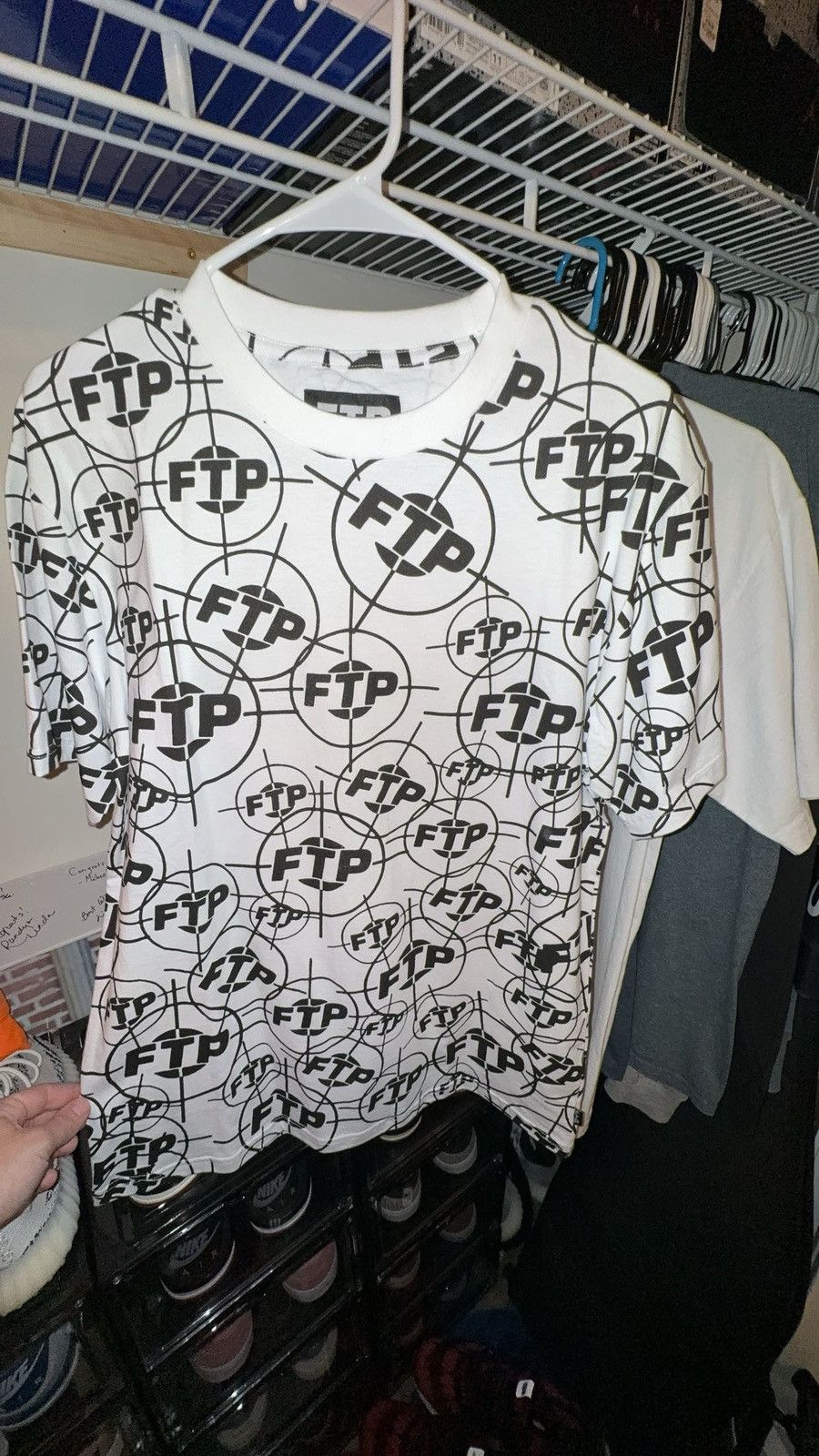 Fuck The Population Ftp Crosshair all over tee Size US L / EU 52-54 / 3 - 1 Thumbnail