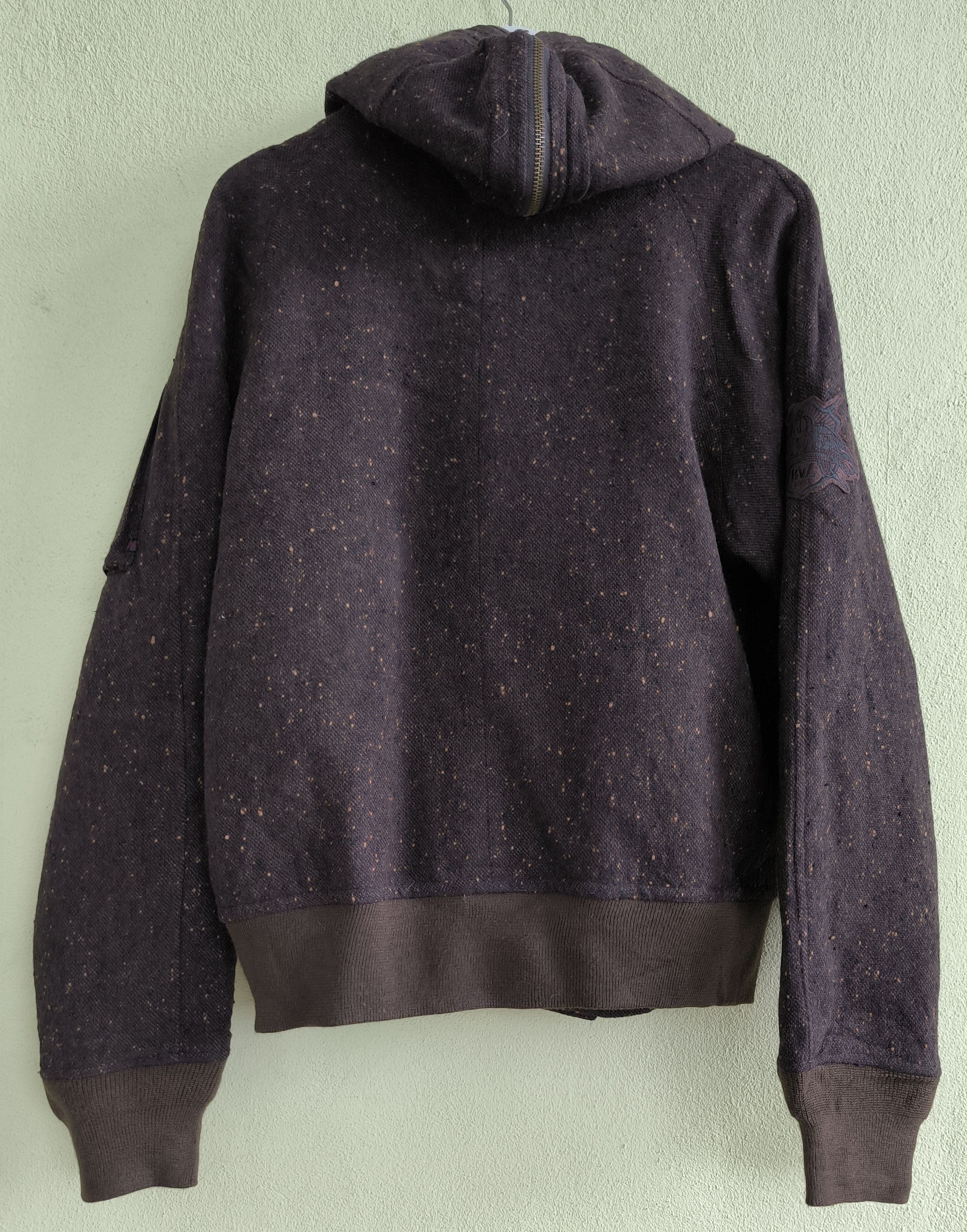 BAL BAL fur capsule zip hoodie wool jacket Size US M / EU 48-50 / 2 - 9 Thumbnail