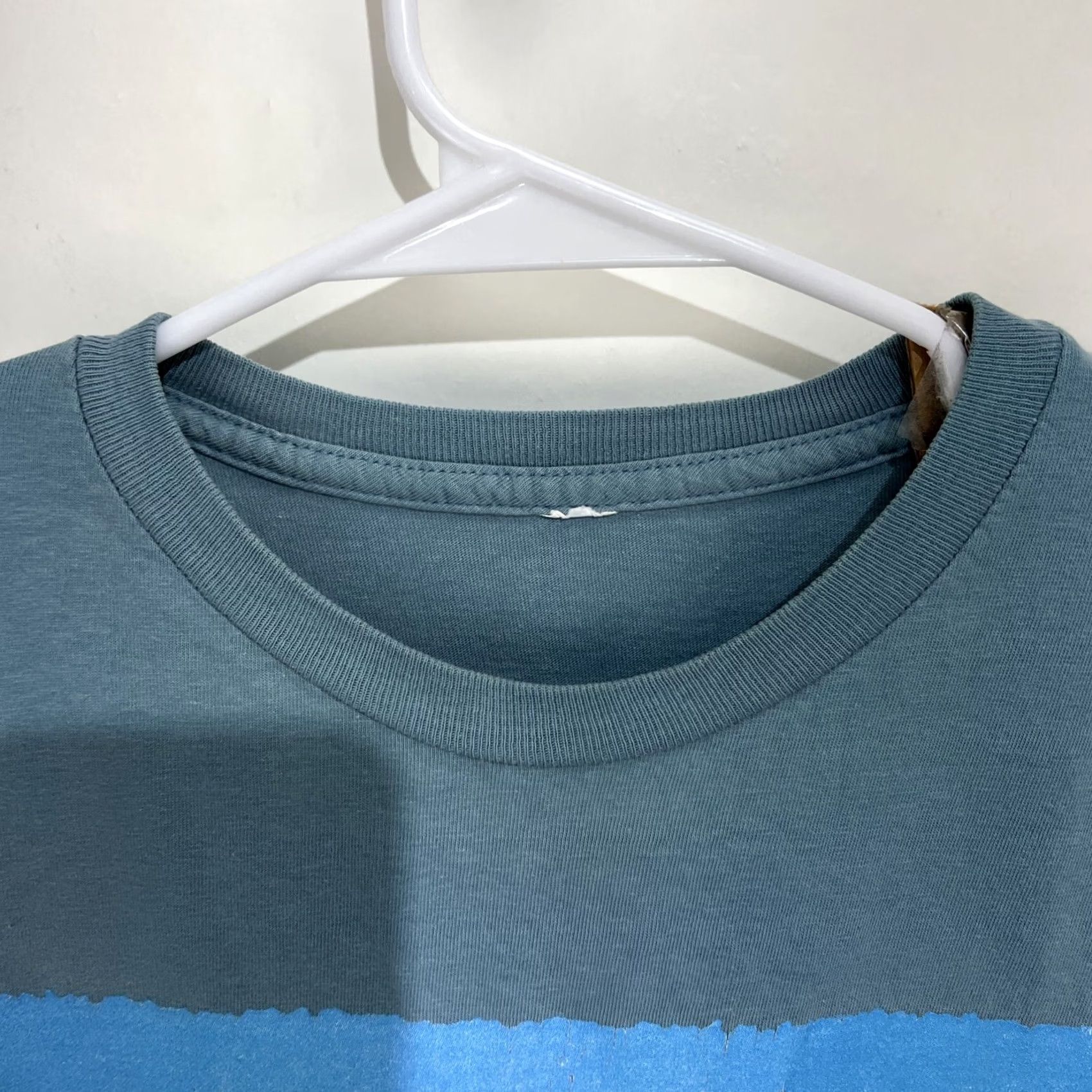 Vintage VINTAGE P-51 MUSTANG Fighter Plane T Shirt Blue XL Crew Neck Short Sleeve Men Aviation Military Shirt Size US XL / EU 56 / 4 - 2 Thumbnail
