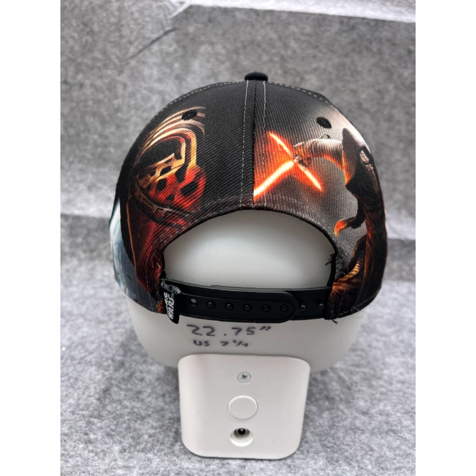 Star Wars Star Wars Kylo Ren Hat Snap Back Adult One Size Black Cotton Movie Size ONE SIZE - 6 Thumbnail