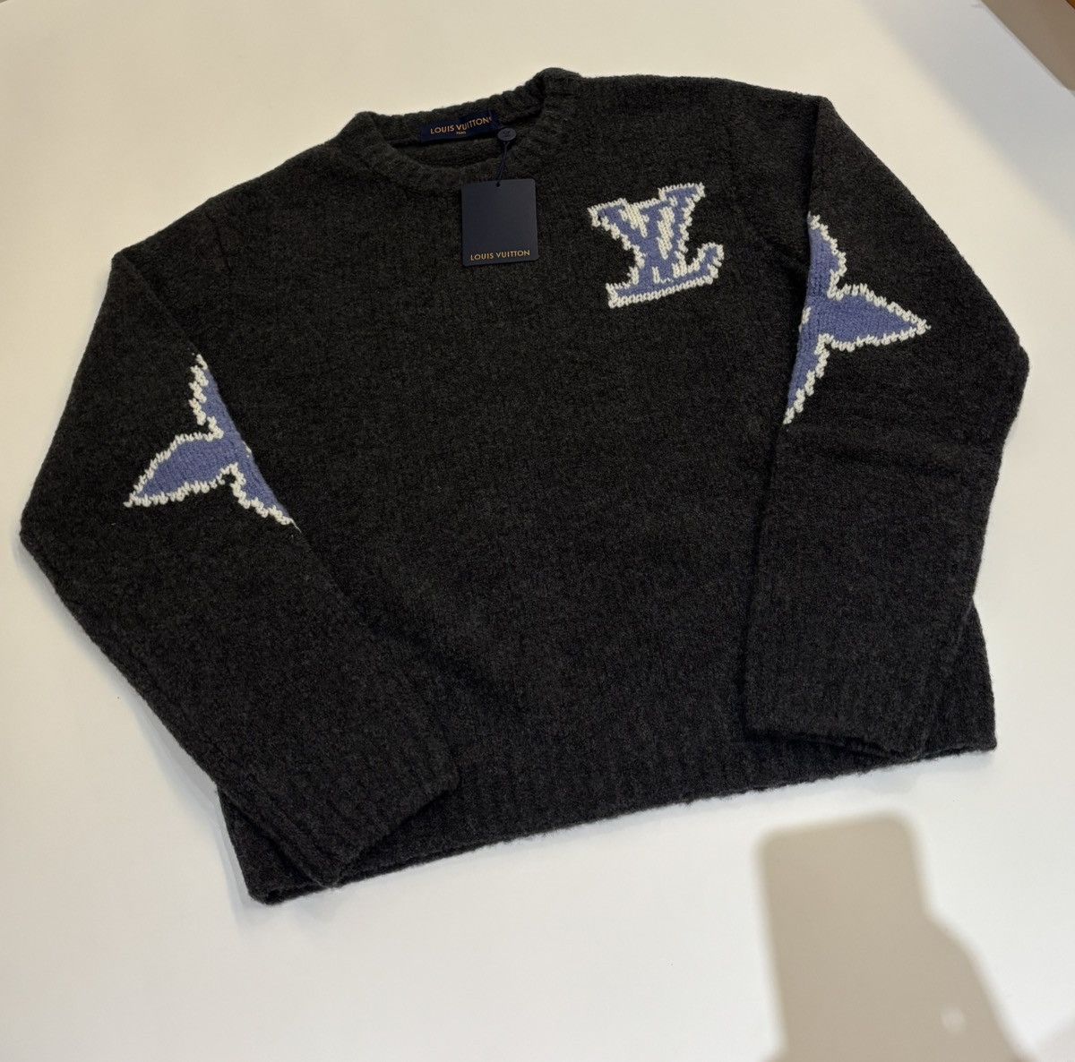 Louis Vuitton Louis Vuitton Chunky Wool Blend Pullover Size US L / EU 52-54 / 3 - 1 Thumbnail
