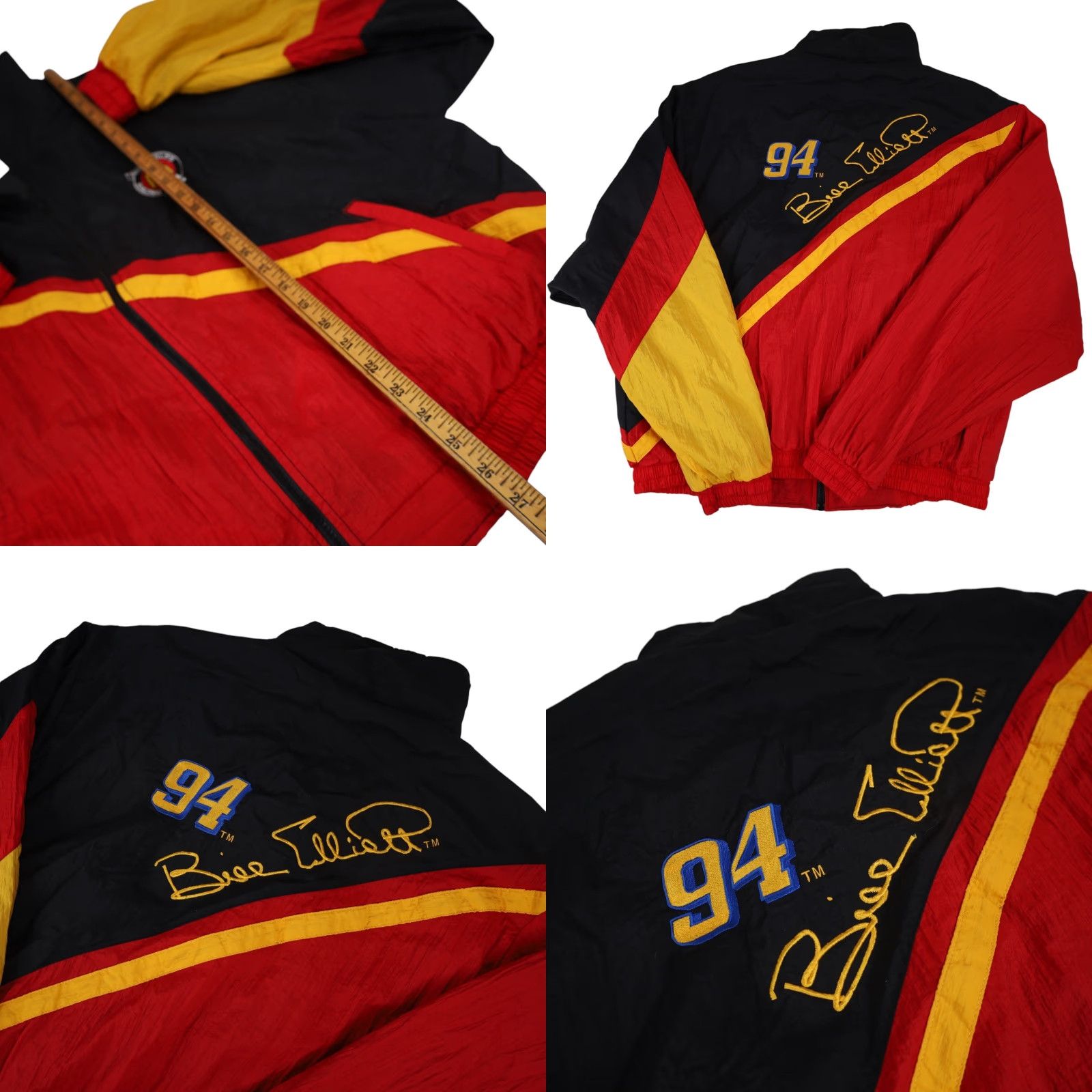 Vintage VINTAGE Race Day McDonalds Racing Windbreaker JacketXL Red Mens Size US XL / EU 56 / 4 - 8 Thumbnail