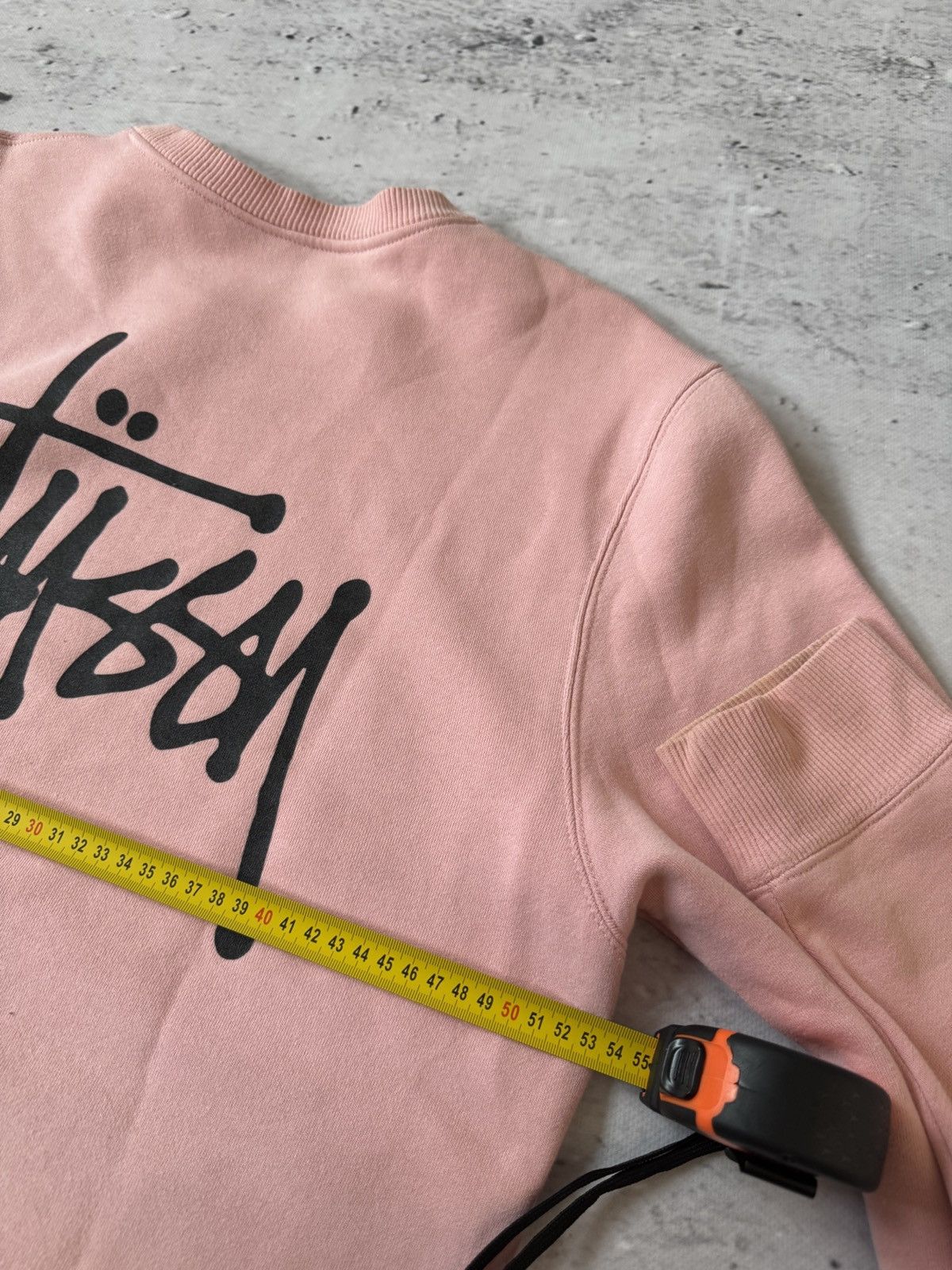 Stussy × Vintage STUSSY CENTER HAFT LOGO OVERSIZE BAGGY FIT SWEATSHIRT Size US M / EU 48-50 / 2 - 9 Thumbnail
