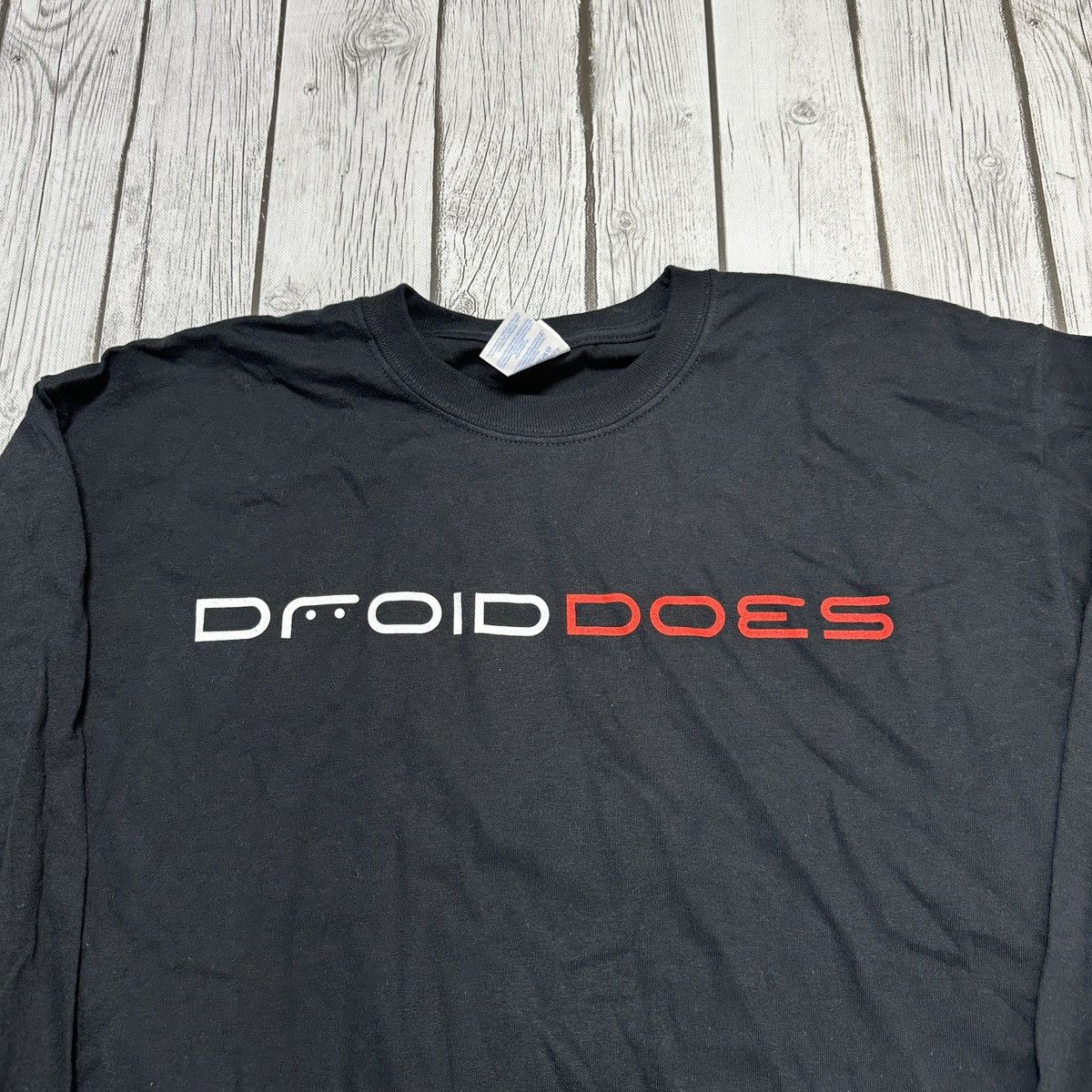 Gildan × Motorola Motorola Droid long sleeve tee Size US L / EU 52-54 / 3 - 4 Thumbnail