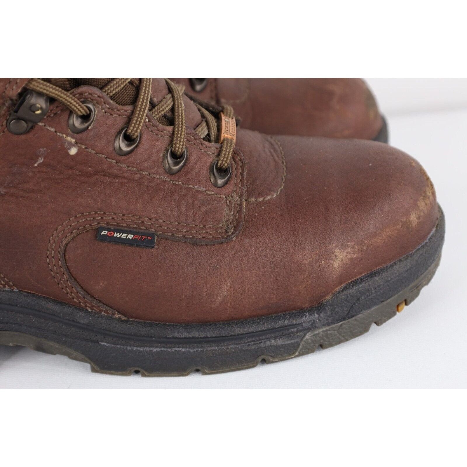 Timberland × Vintage Vintage Timberland Pro Distressed Steel Toe Leather Boots Size US 7.5 / EU 40-41 - 5 Thumbnail