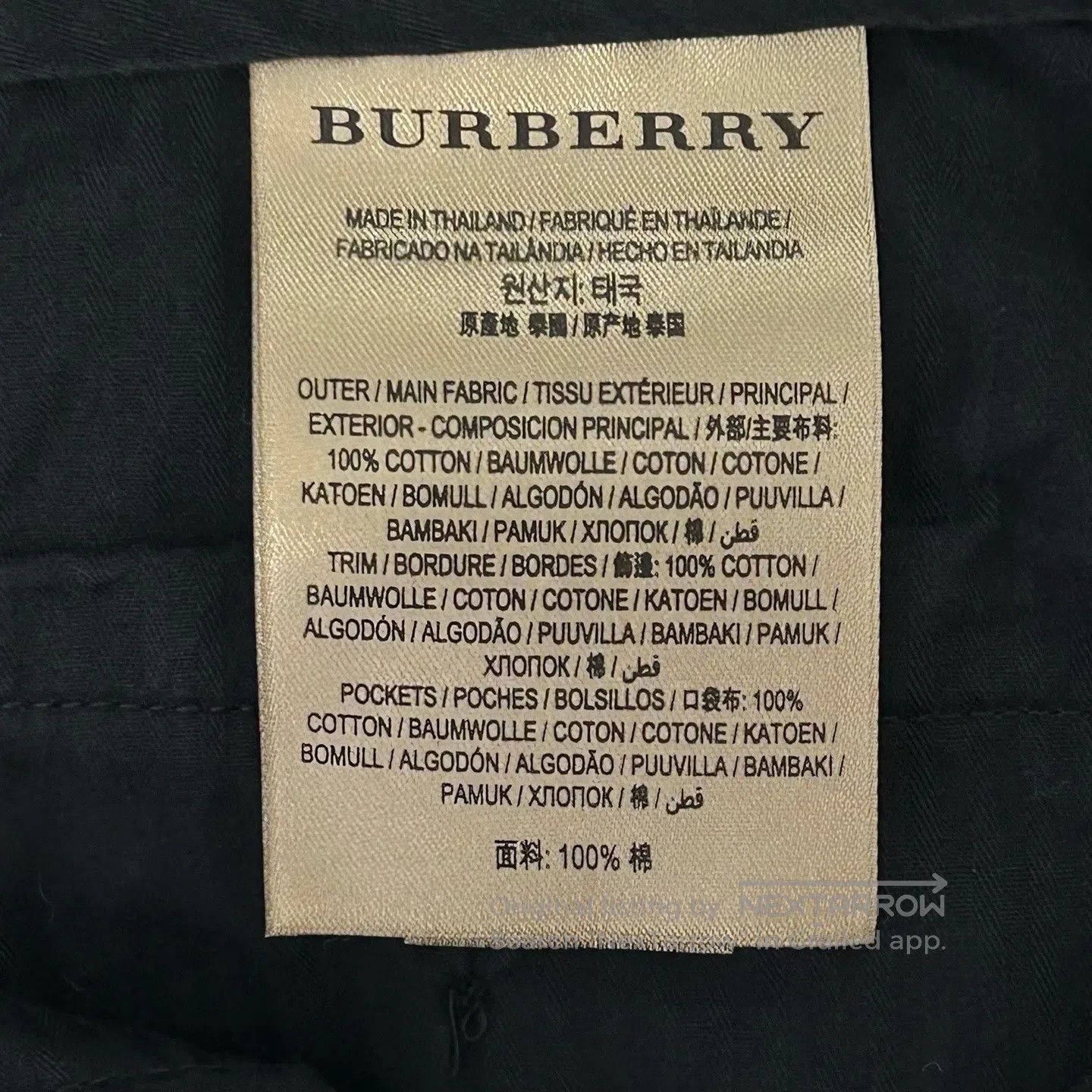 Burberry Burberry Black casual straight-leg long pants Size US 30 / EU 46 - 4 Thumbnail