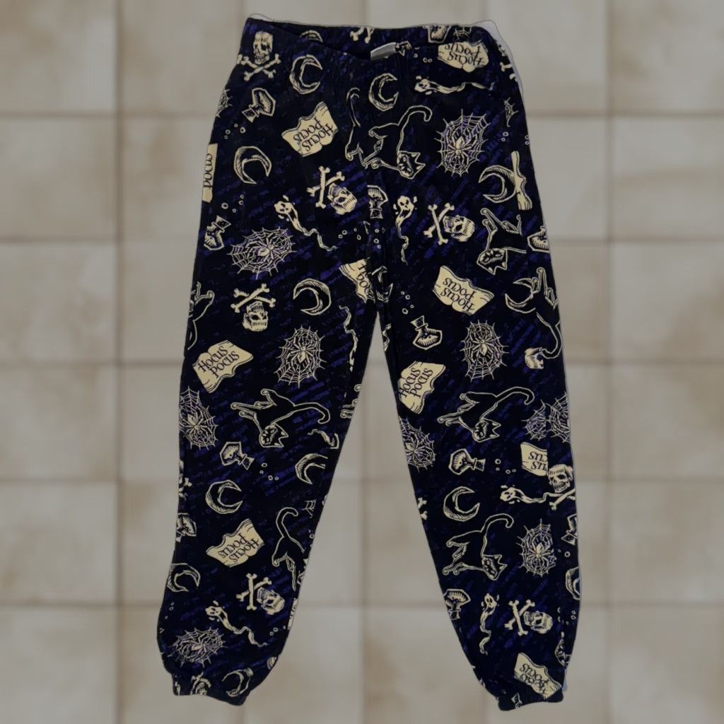 Disney Disney Hocus Pocus Pajama Pants Women's Small Purple & Black Size 28" / US 6 / IT 42 - 1 Thumbnail