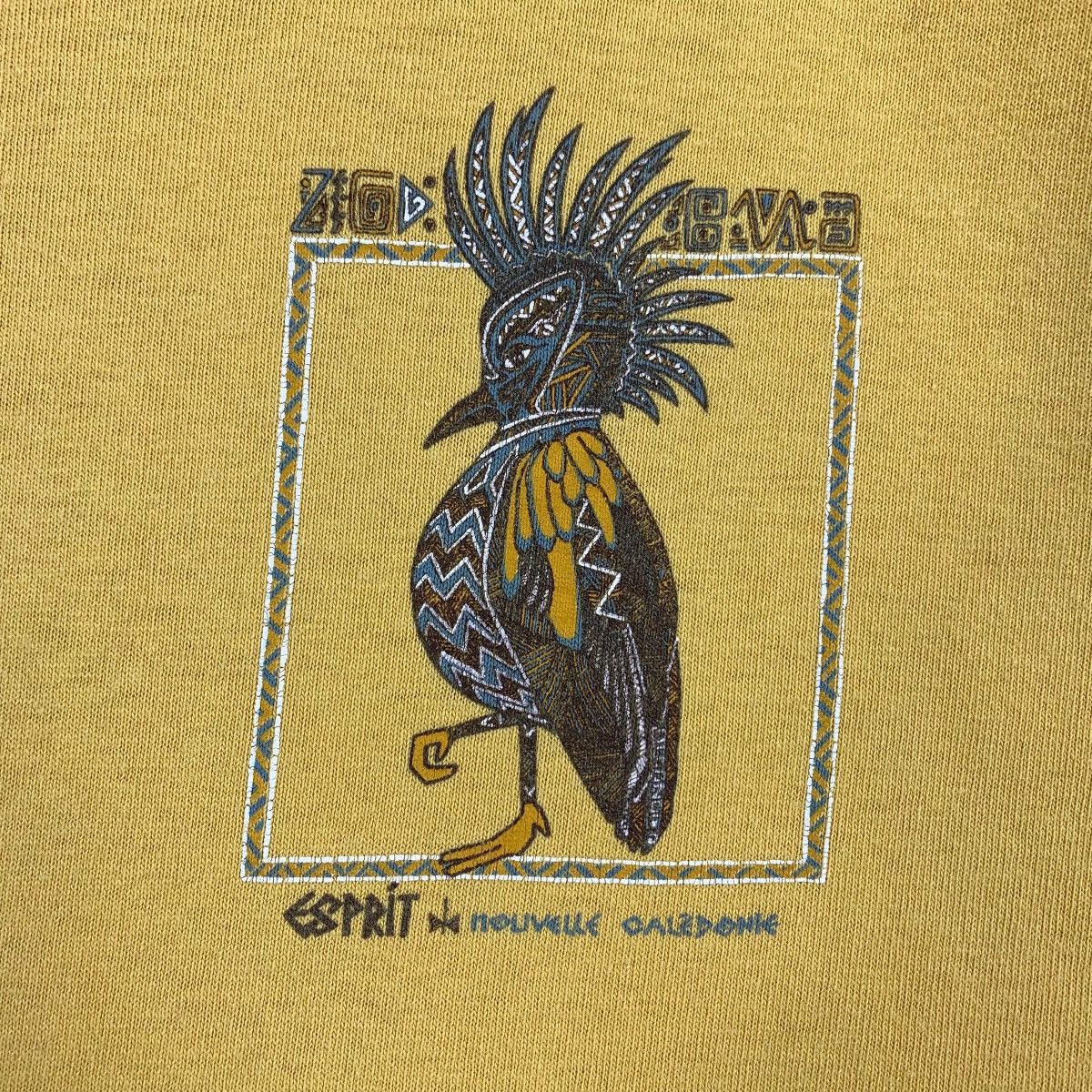 Esprit × Vintage Vintage ESPRIT NOUVELLE CALEDONIE single stitch art tee Size US M / EU 48-50 / 2 - 9 Thumbnail
