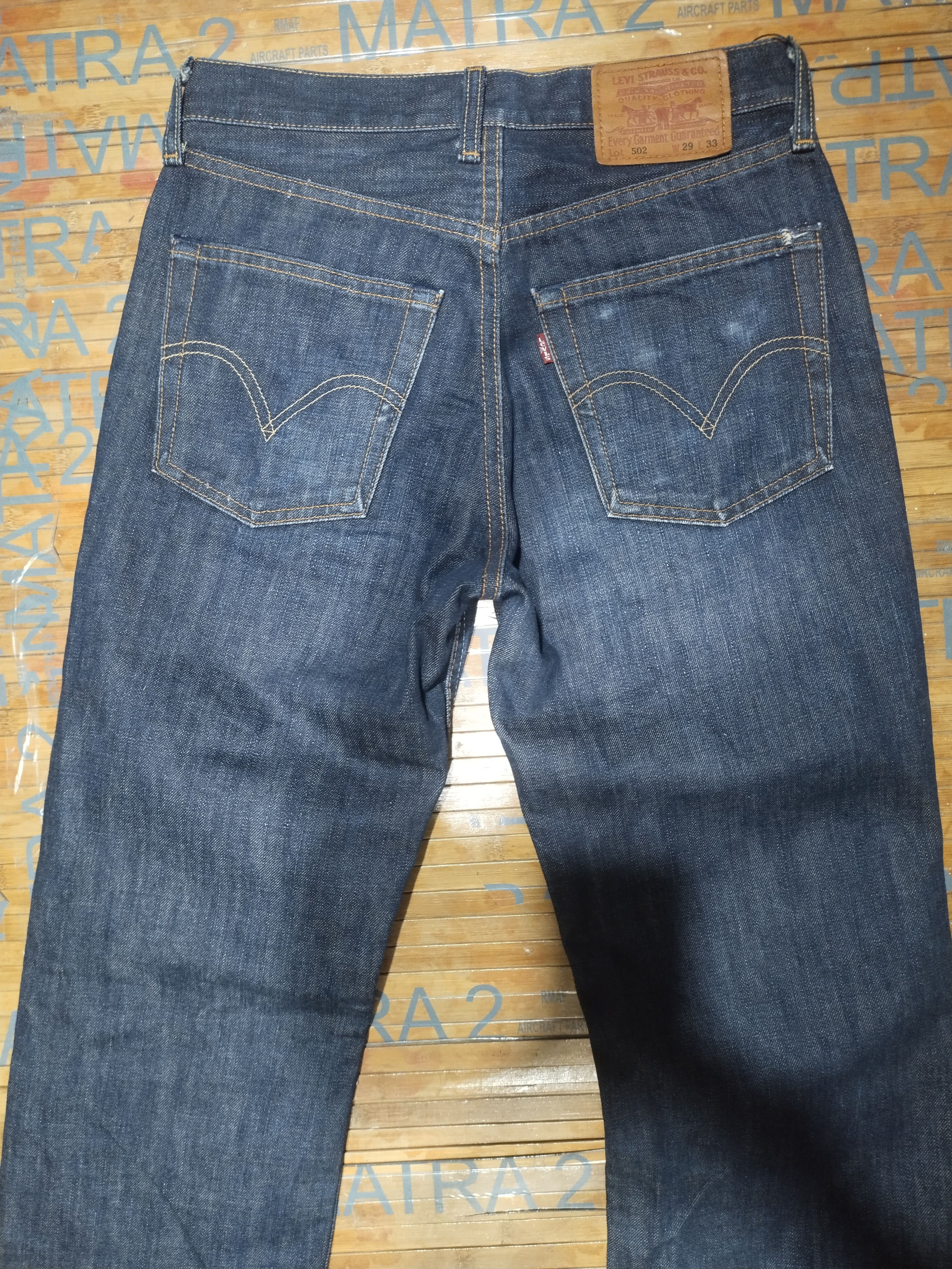 Japanese Brand Levis 502 Sz 28"/29" Size US 29 - 7 Thumbnail