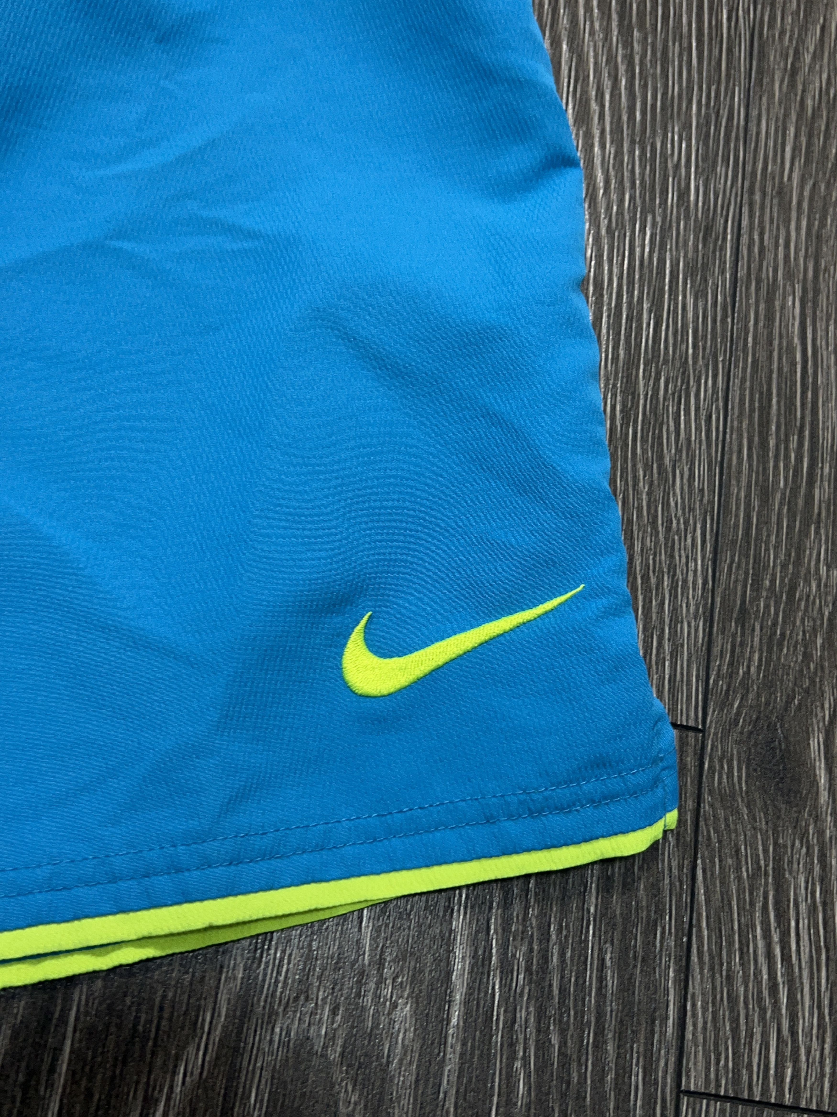 Nike Barcelona FC 2007 2008 Away Football Soccer Shorts Size L Size US 36 / EU 52 - 2 Thumbnail