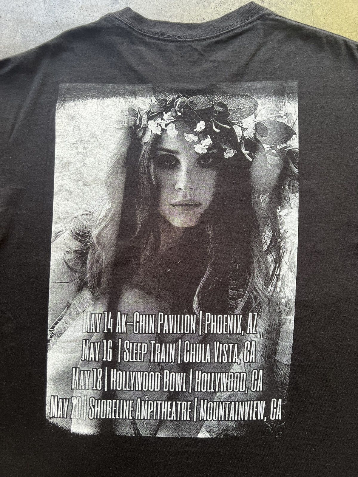 Vintage Rare 2015 Lana Del Rey Endless Summer Tour Band Tee Shirt Size US L / EU 52-54 / 3 - 4 Thumbnail