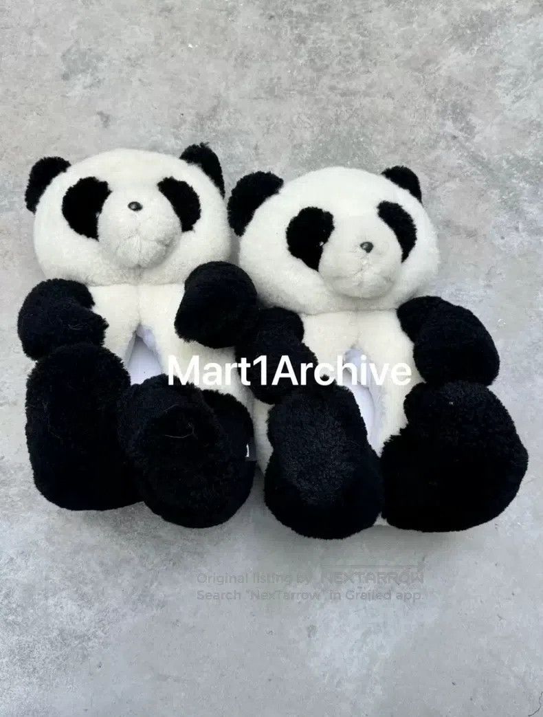 Vetements VETEMENTS Panda slippers Size US 10.5 / EU 43-44 - 1 Thumbnail