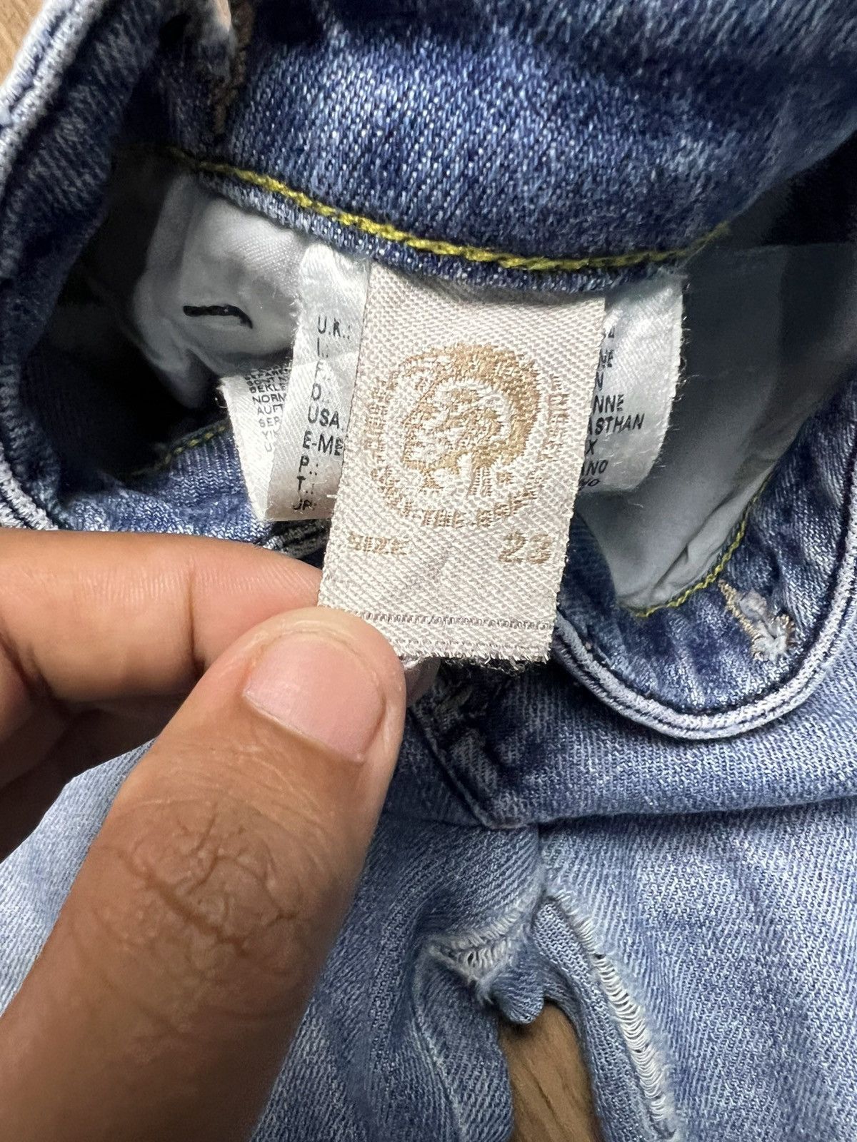Diesel Diesel SIZZEE W23 L32 Jeans - Carpenter Stretch (43) Size 23" - 11 Thumbnail