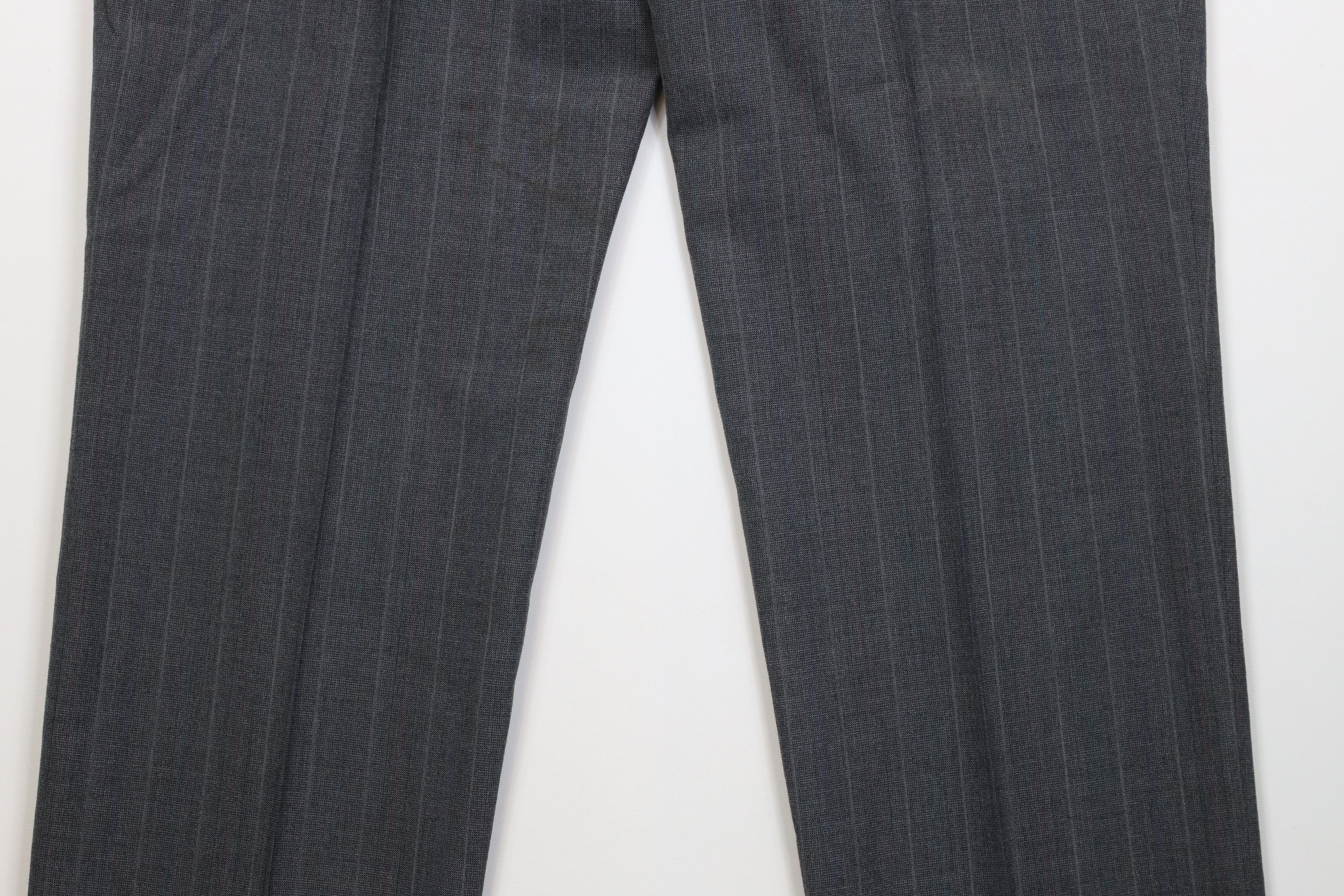 Vintage Vintage 70s Worsted Wool Blend Knit Wide Leg Chino Pants USA Size US 38 / EU 54 - 16 Thumbnail