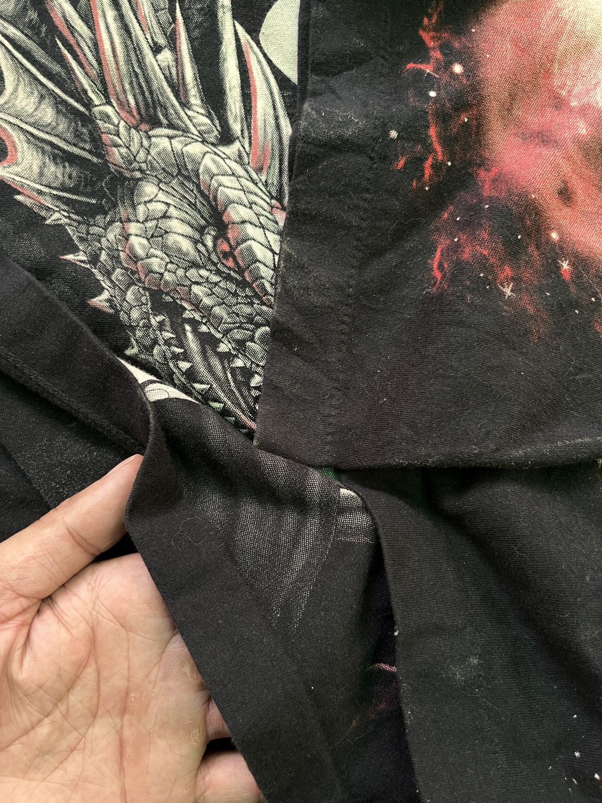Vintage Rare Vintage Y2K AOP Dragon Tee – All Over Single Stitch Size US XL / EU 56 / 4 - 3 Thumbnail