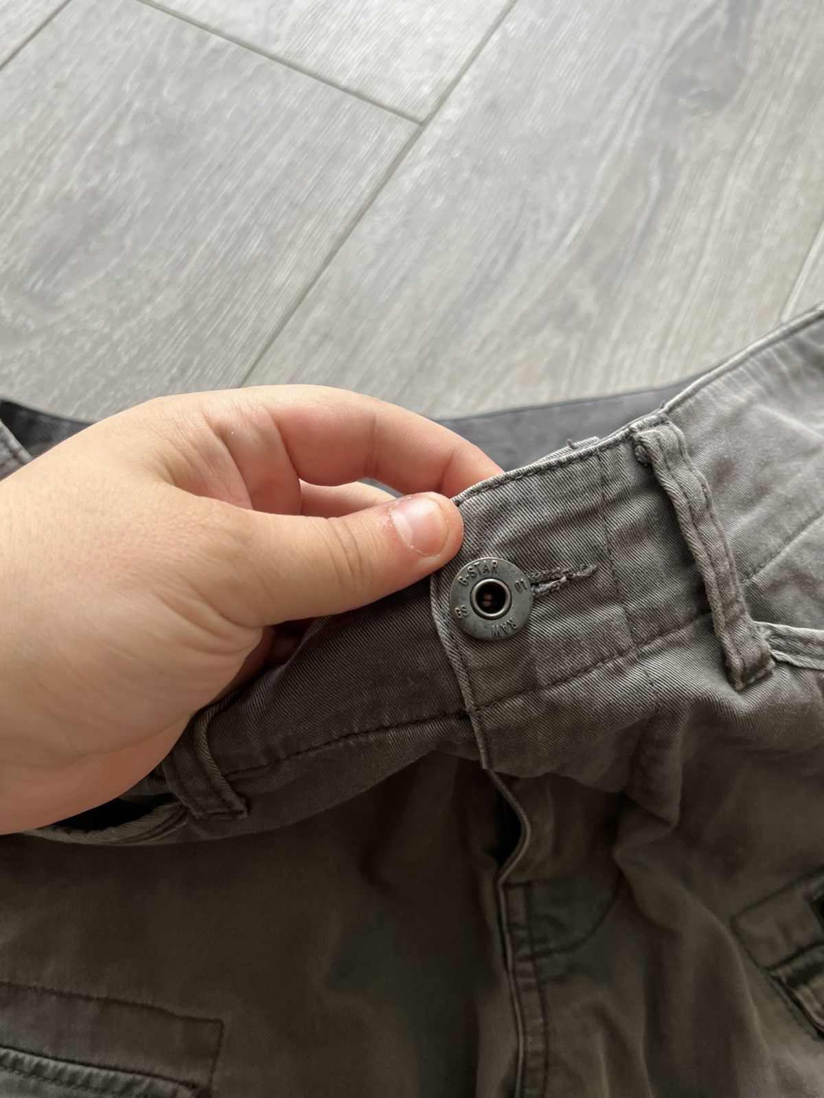 G-Star × Vintage Vintage G Star Raw Cargo Pants Size US 32 / EU 48 - 8 Thumbnail