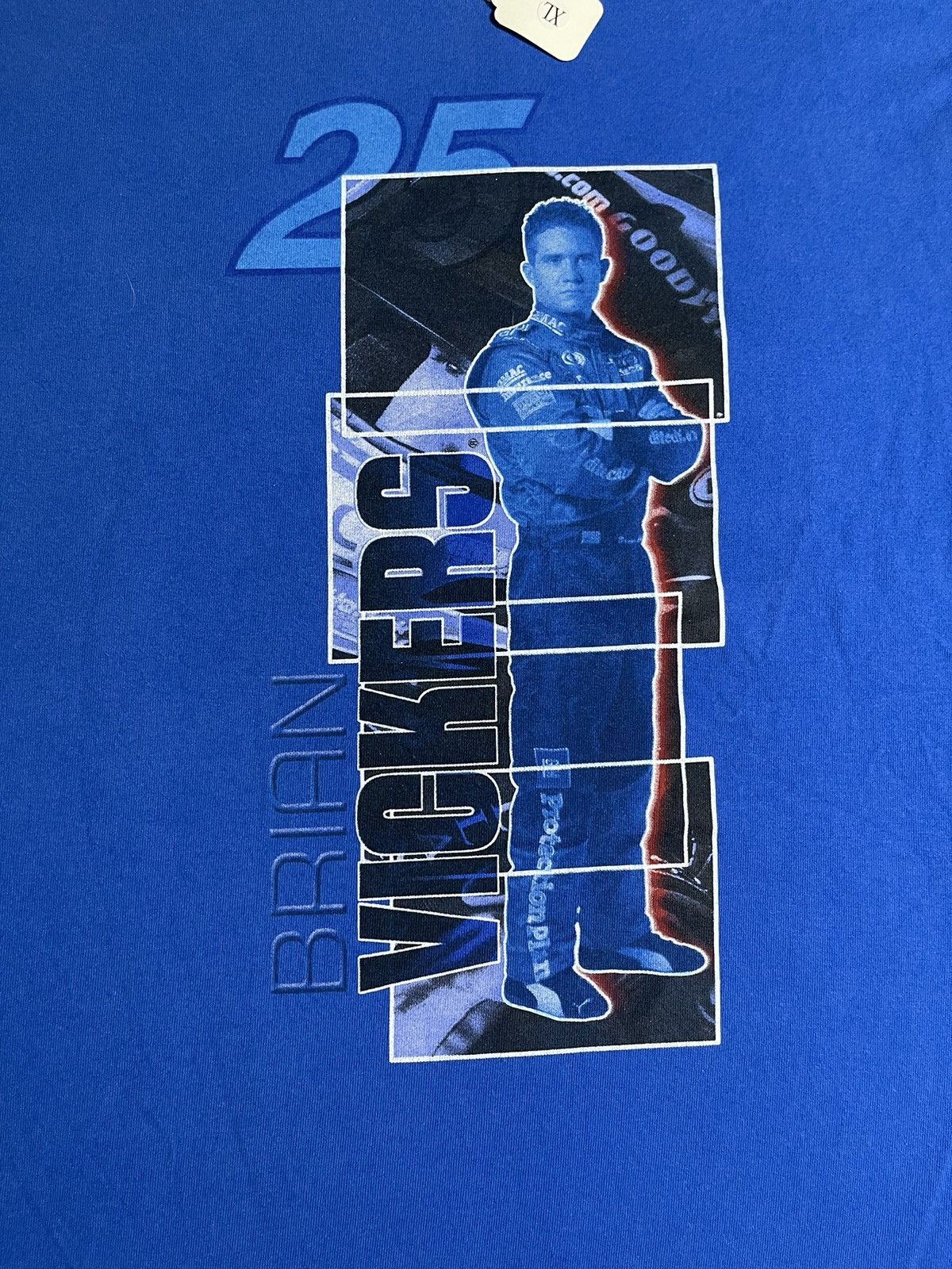NASCAR BRIAN VICKERS #25 NASCAR T-shirt Size US XL / EU 56 / 4 - 2 Thumbnail