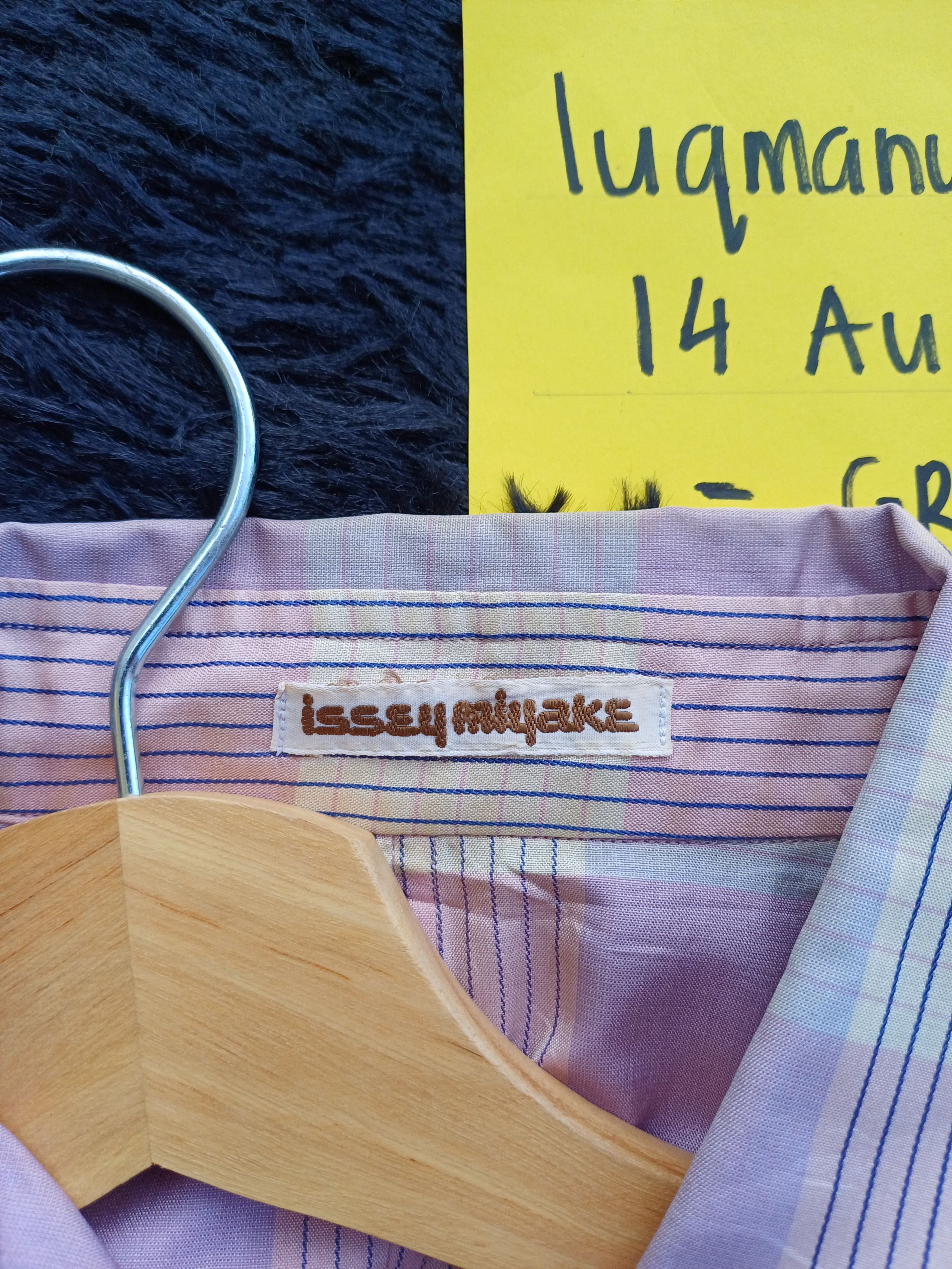 Issey Miyake Rare Vintage 90s Issey Miyake Pattern Collar Shirt Size US S / EU 44-46 / 1 - 5 Thumbnail