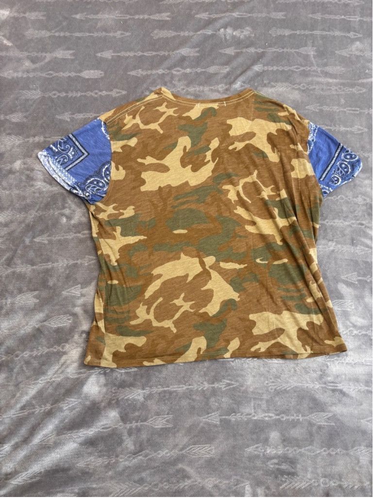 Free People Women's We The Free Camo T-Shirt XS Brown Blue Size XS / US 0-2 / IT 36-38 - 9 Thumbnail