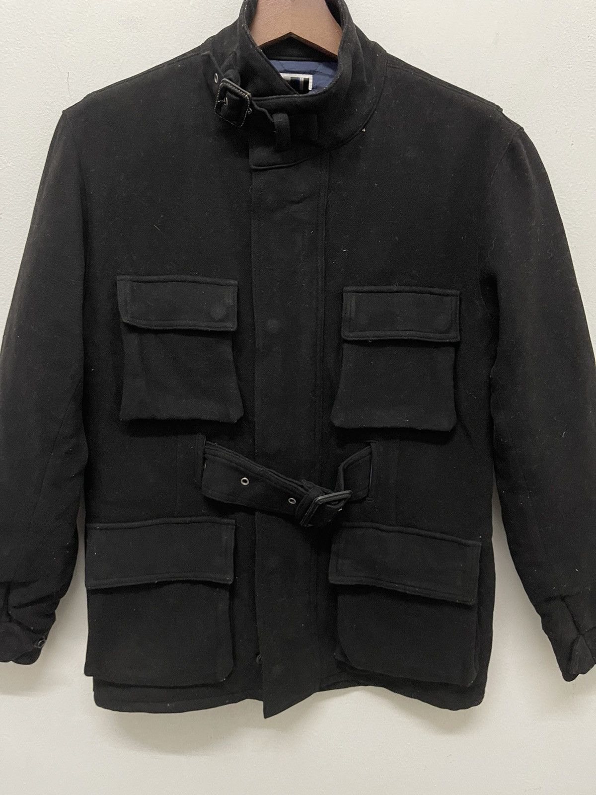 Facetasm BLACK FACETASM MULTIPOCKETS UTILITY BONDAGE JACKET Size US M / EU 48-50 / 2 - 2 Thumbnail