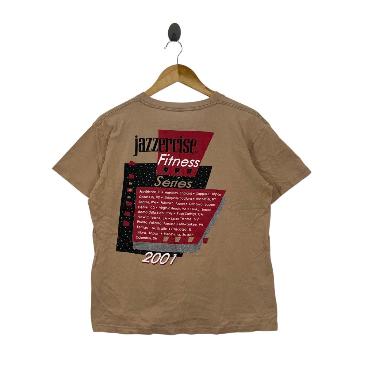 Vintage Vintage Y2K JAZZERCISE FITNESS SERIES 2001 Short Shirt Size US M / EU 48-50 / 2 - 4 Thumbnail