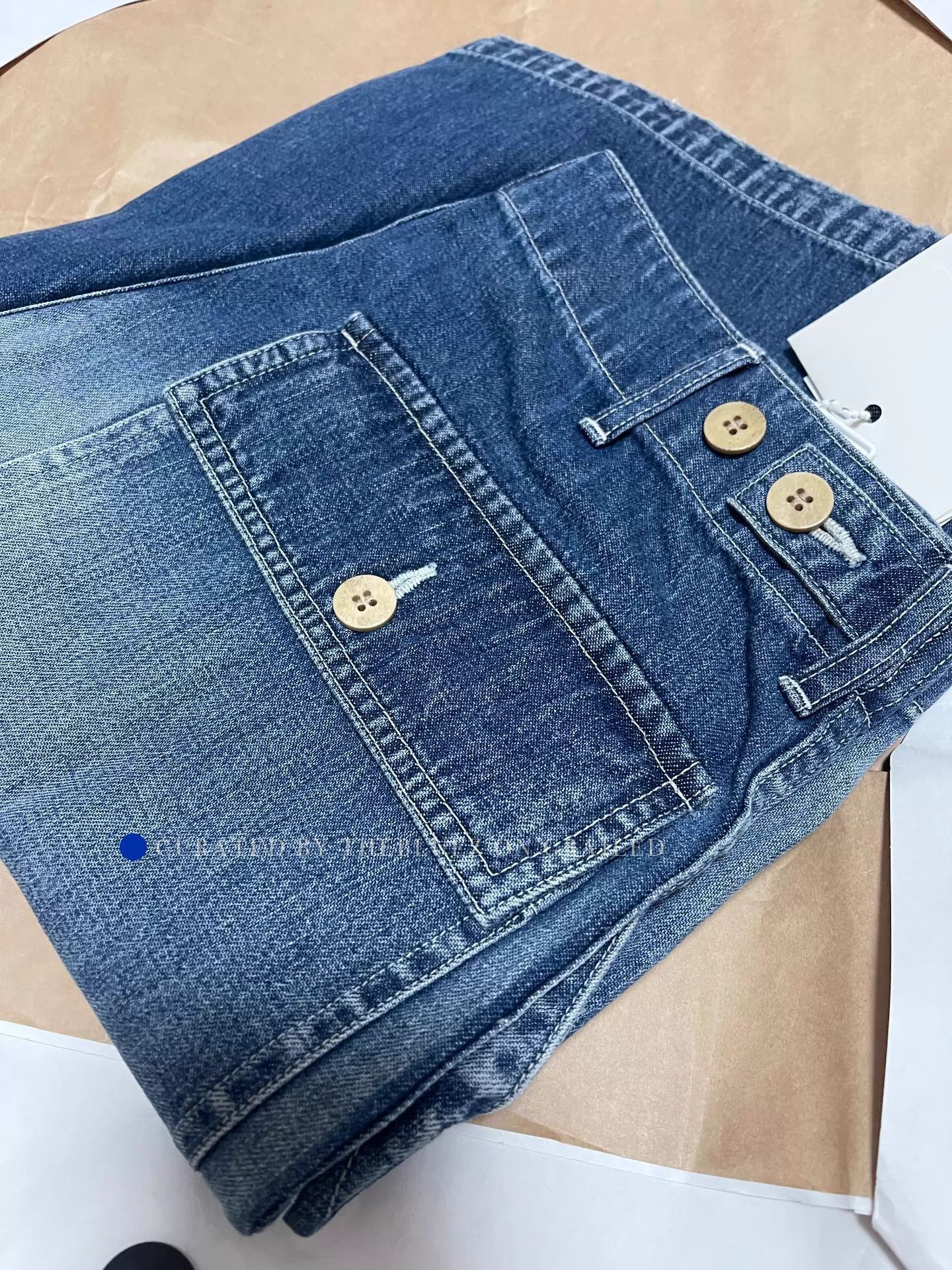 Visvim Washed Blue Denim Pants Size US 32 / EU 48 - 1 Thumbnail
