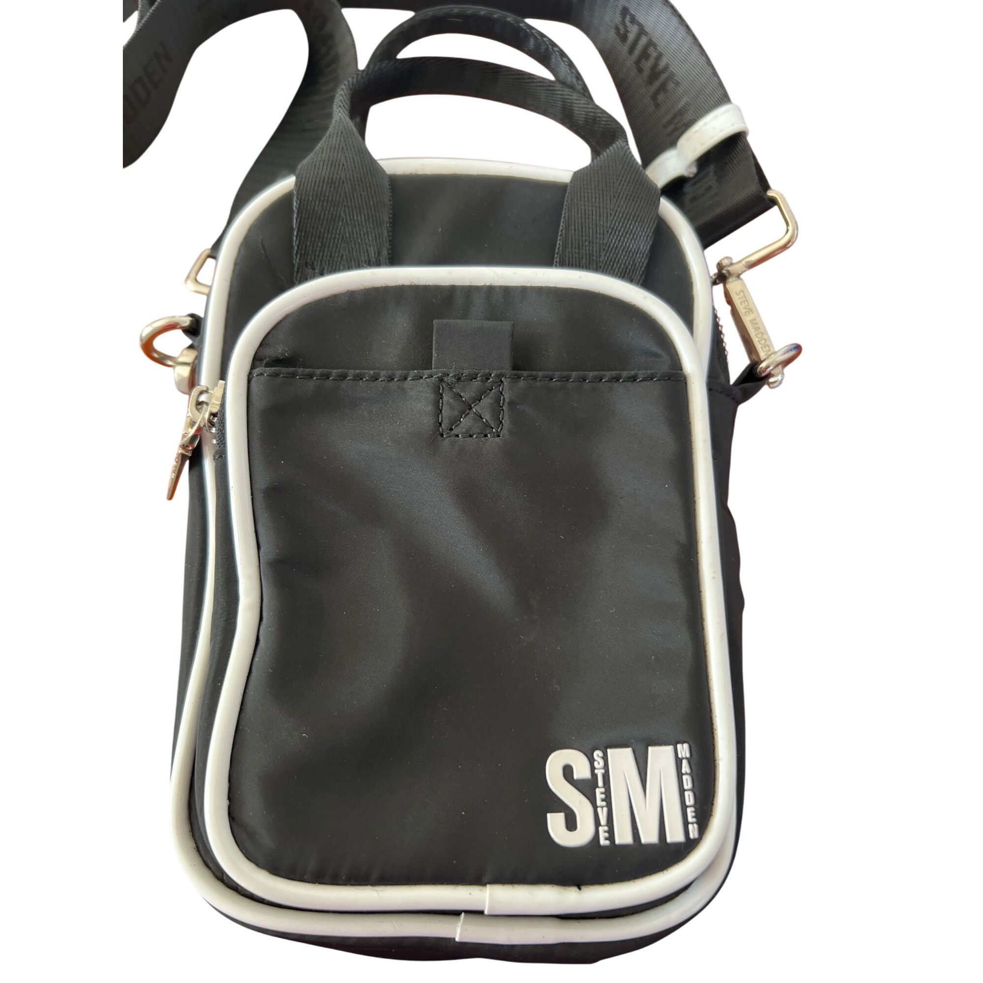 Steve Madden Steve Madden Black White Crossbody Bag Keychain BPinky Unise Size ONE SIZE - 2 Thumbnail