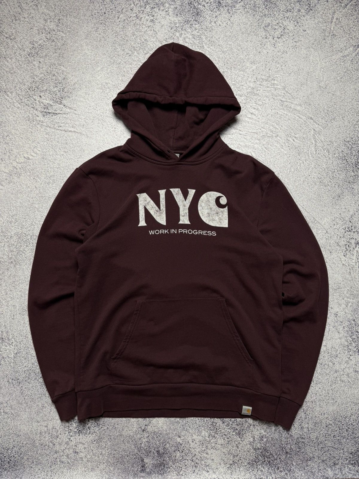 Carhartt Carhartt Hoodie NYC Work In Progress Logo Skate Style Rare Size US M / EU 48-50 / 2 - 1 Thumbnail