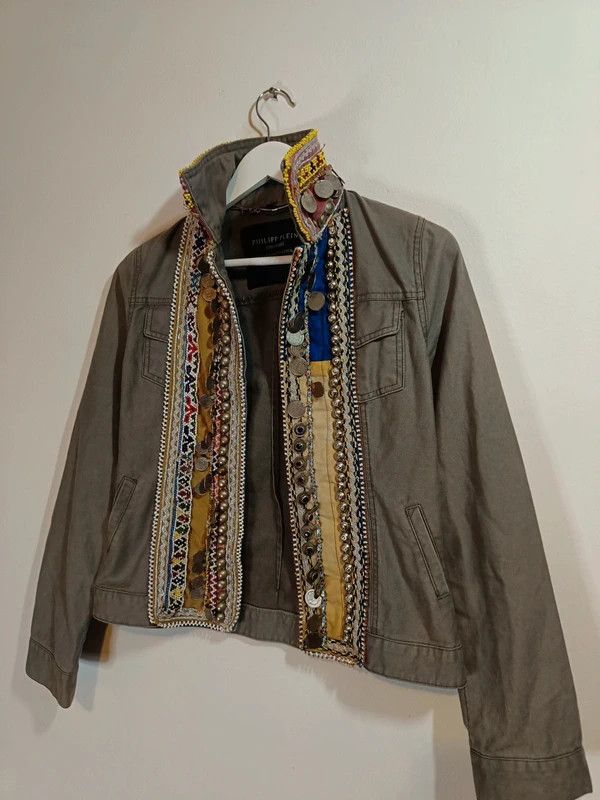 Philipp Plein Philipp Plein Vintage denim jacket limited edition Size US S / EU 44-46 / 1 - 4 Thumbnail