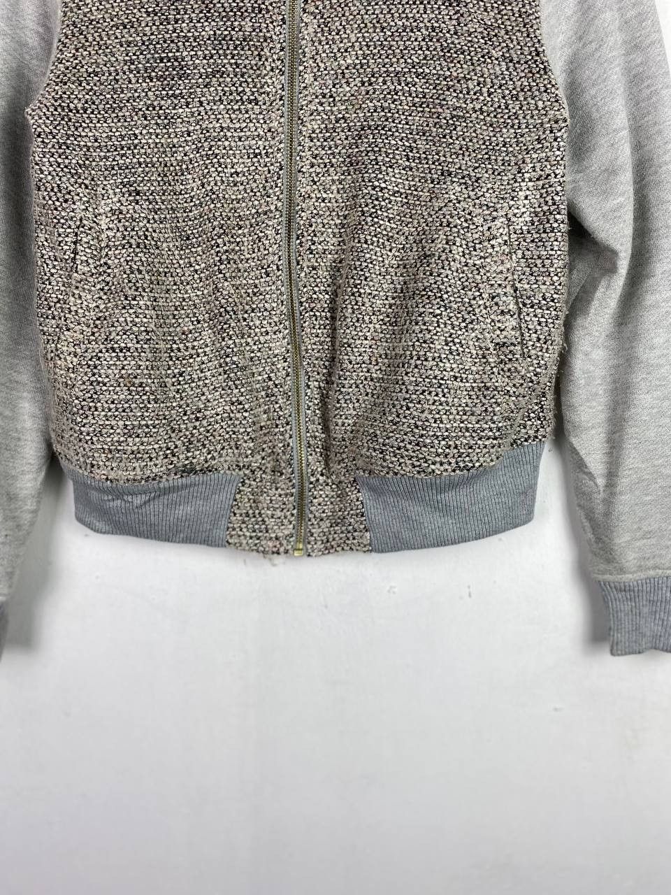 Japanese Brand japanese brands knitted bomber jacket nice design Size US M / EU 48-50 / 2 - 2 Thumbnail