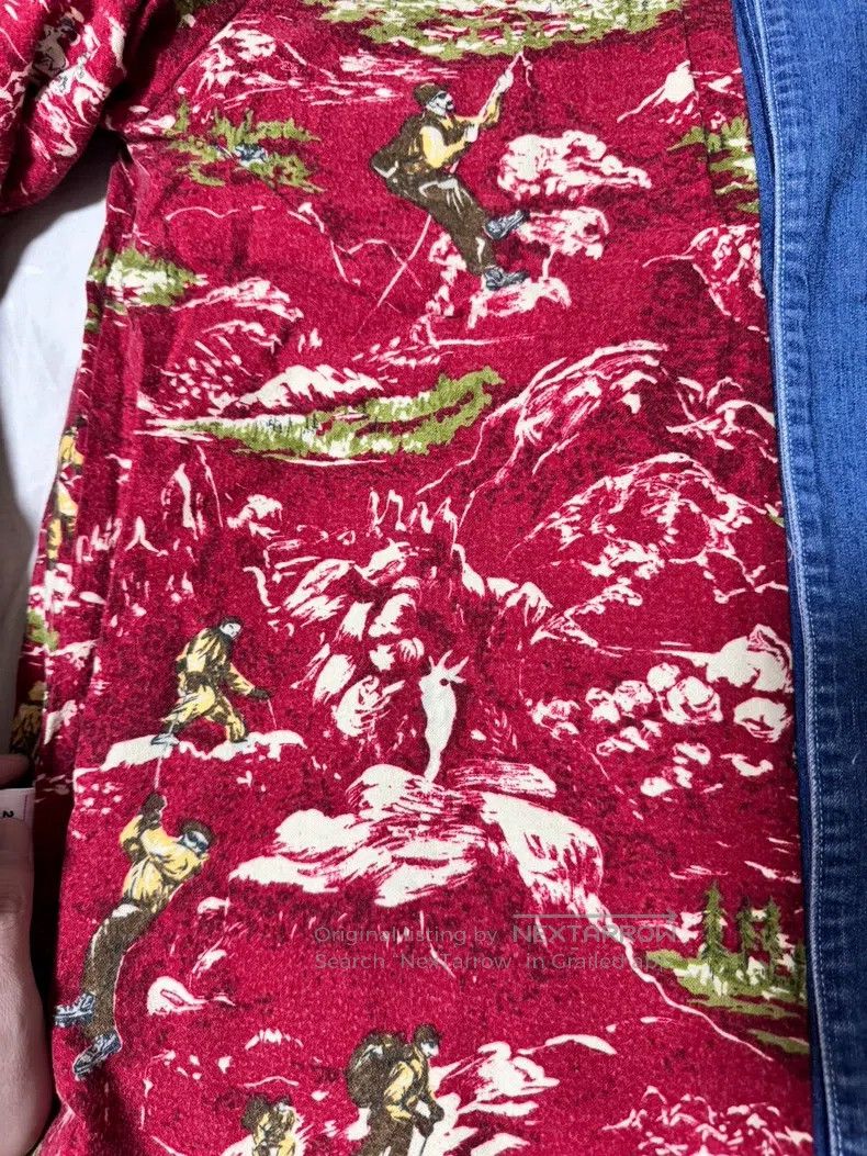 Visvim Visvim 20ss spot limited splash-ink four-pocket denim jack Size US M / EU 48-50 / 2 - 7 Thumbnail