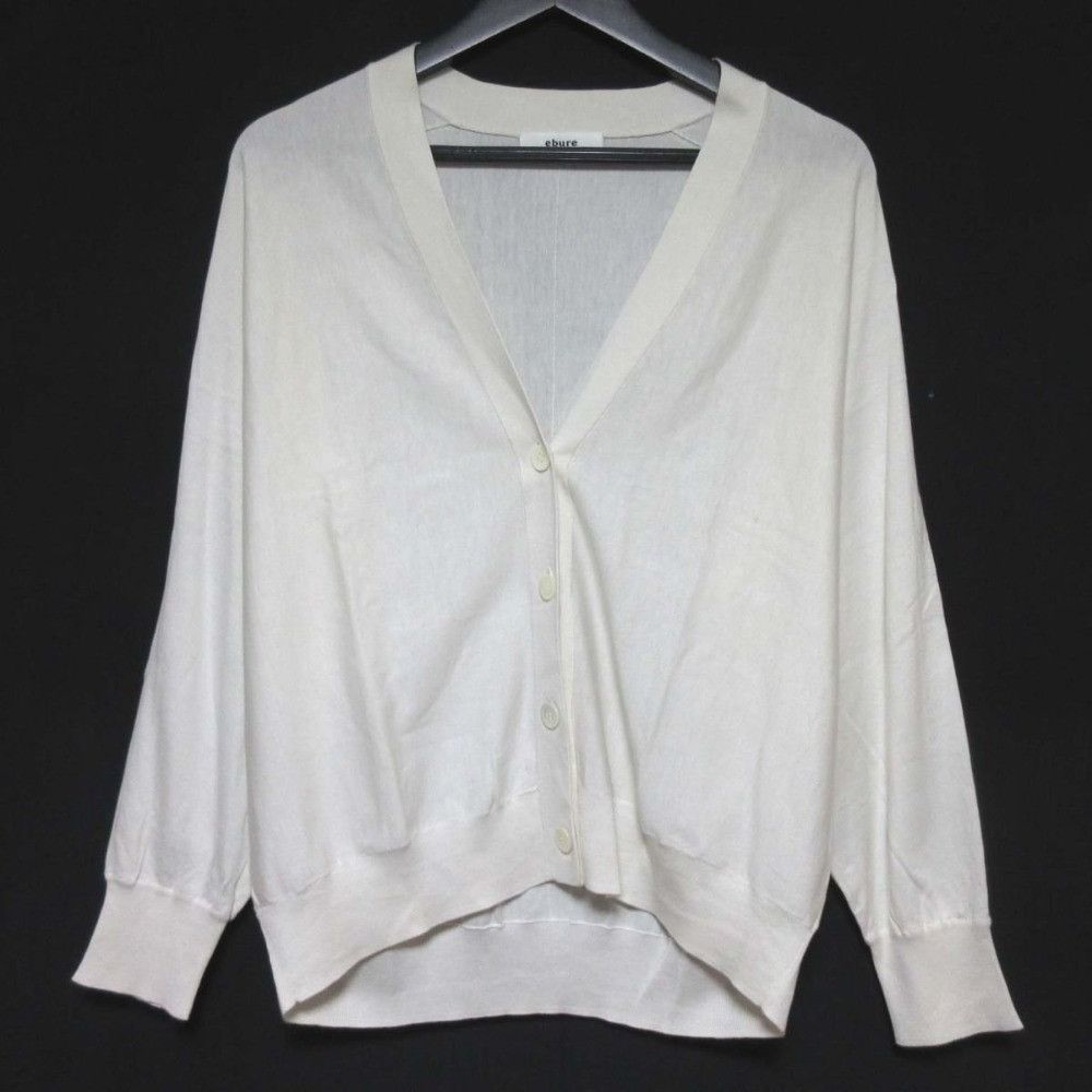 Other Other ebure Light Silk Cotton Knit Cardigan Cotton Tops 3710800300 DUTY FREE for USA Size ONE SIZE - 1 Thumbnail