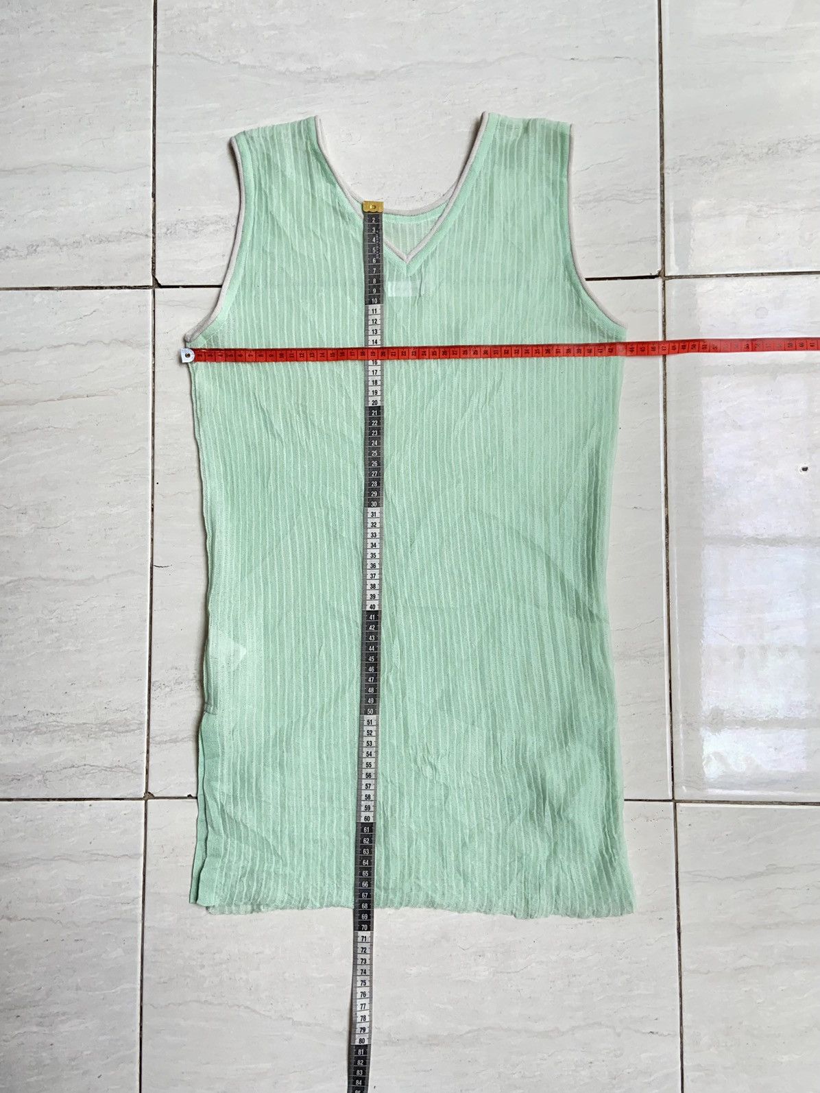 Designer × Japanese Brand LIFE WITH FLOWERS Mesh Knit T-shirt Size US XS / EU 42 / 0 - 2 Thumbnail