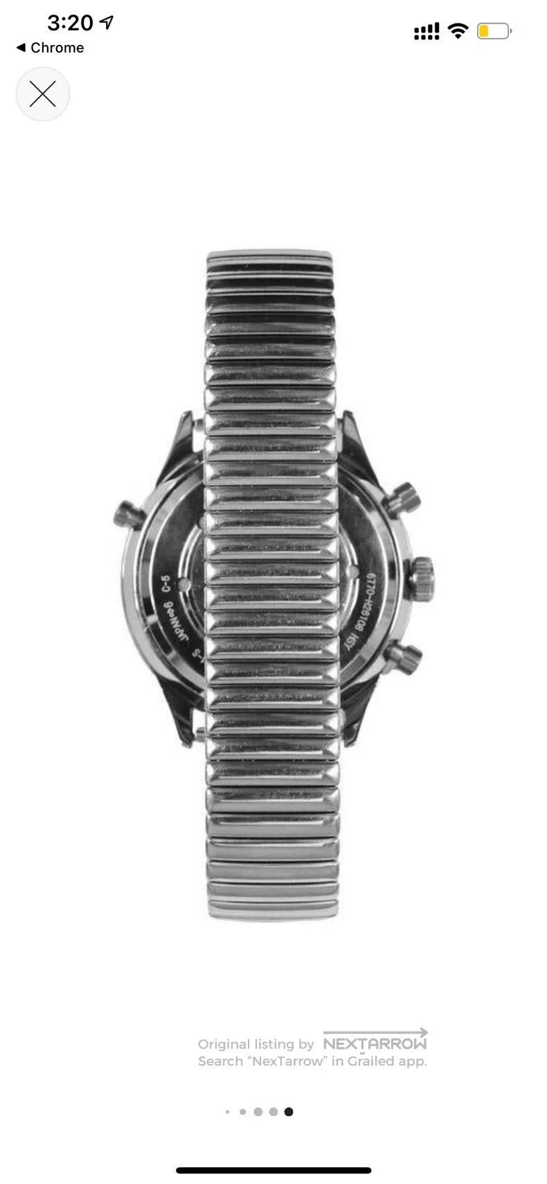 Helmut Lang Helmut Lang Pilot Chronograph Size ONE SIZE - 3 Thumbnail