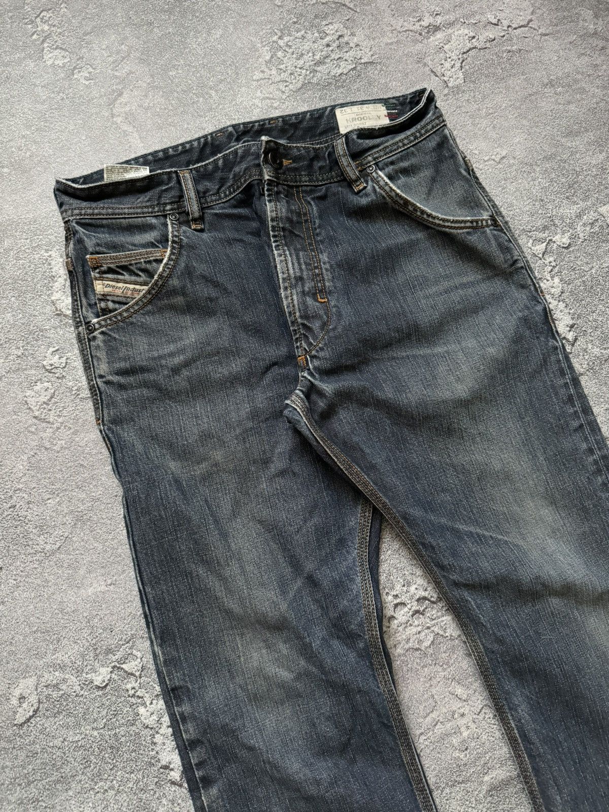 Diesel × Diesel Black Gold × Vintage Diesel 31/32 krooley wash 0088z denim pant trouser Jean chin Size US 31 - 10 Thumbnail
