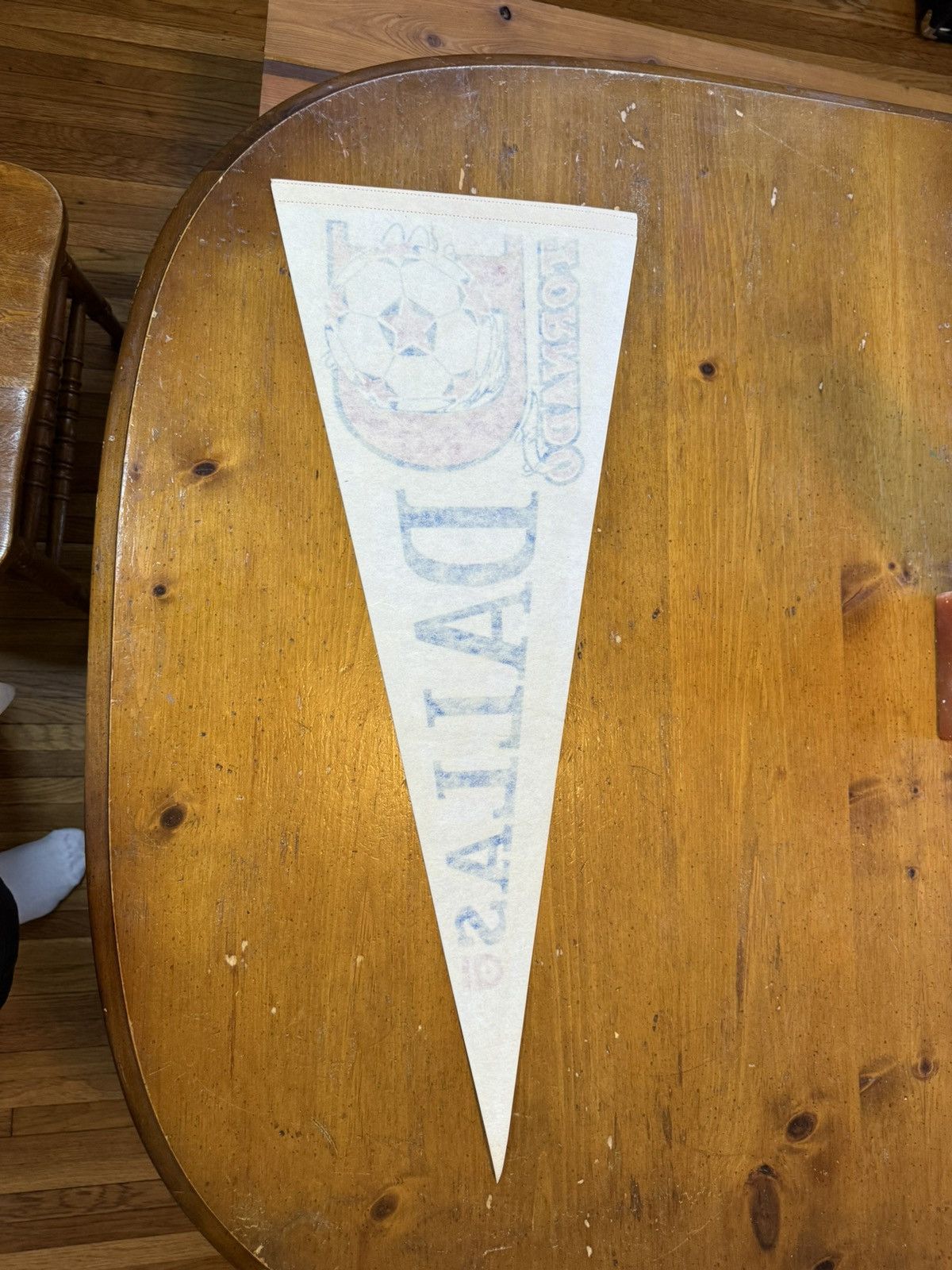 Vintage Vintage Dallas Tornado Pennant Flag Size ONE SIZE - 4 Thumbnail