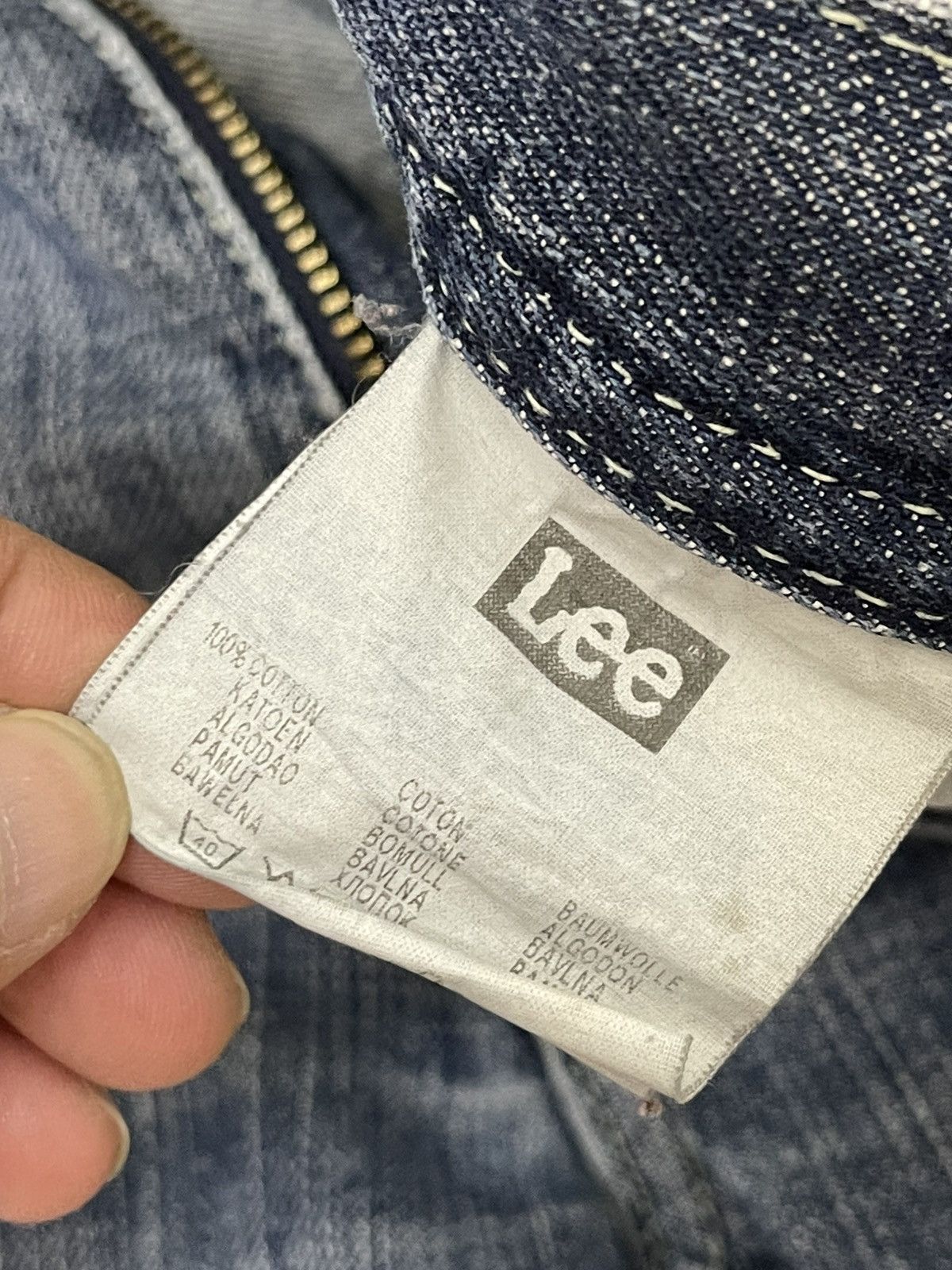 Lee Flare Jeans Lee Europe Faded Distress Boot Cut 2🟦3 Size US 33 - 20 Thumbnail