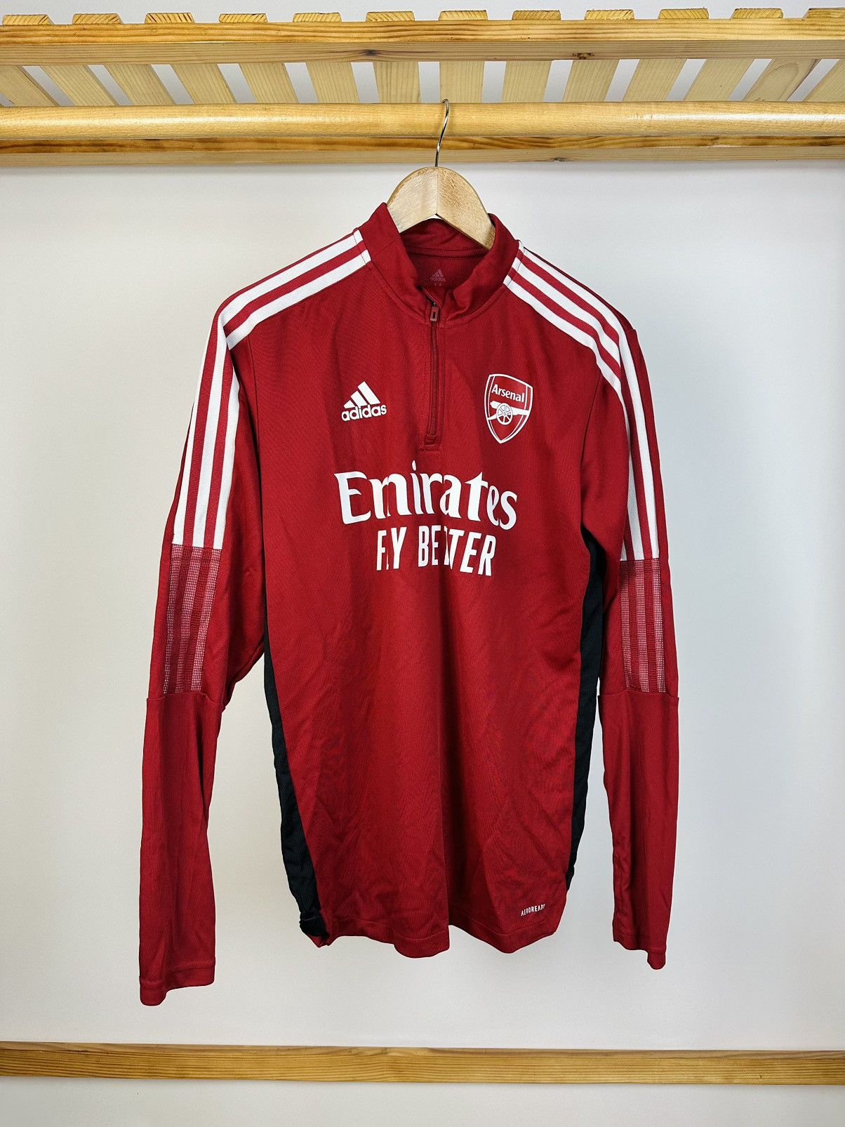 Adidas Arsenal 2021 long sleeve shirt jersey soccer pullover adidas Size US M / EU 48-50 / 2 - 1 Thumbnail
